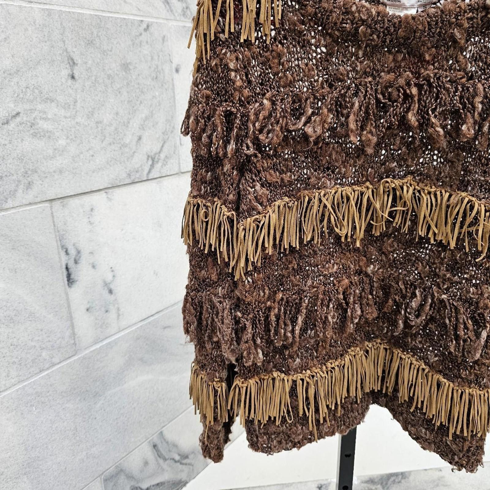 Other Women's Brown Vintage Sweater Size S / US 4 / IT 40 - 3 Thumbnail