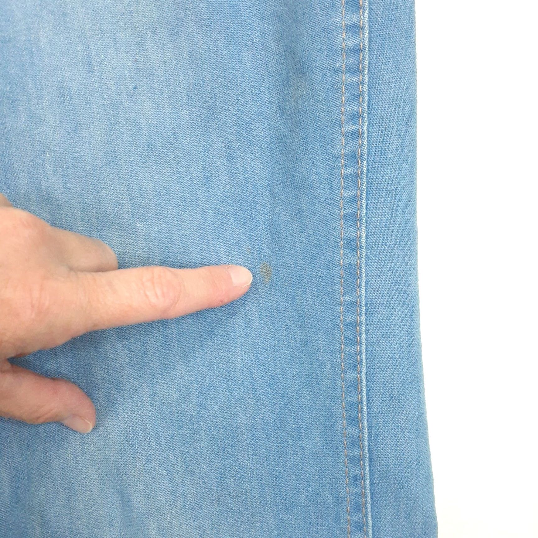 Levi's VINTAGE Levi's Jeans Levis Action Jeans Blue 34x30 Regular Mens Straight 34in Inseam Denim Cotton Zip Blue Size US 34 / EU 50 - 7 Thumbnail