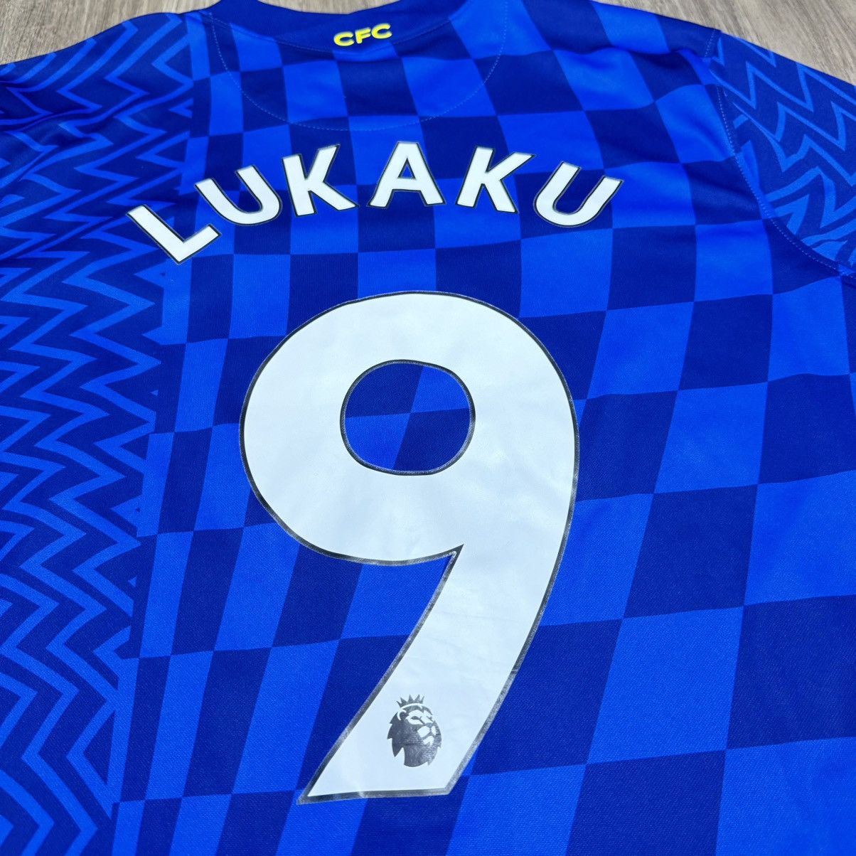 Nike Chelsea 21/22 home shirt #9 Lukaku Size US L / EU 52-54 / 3 - 5 Thumbnail