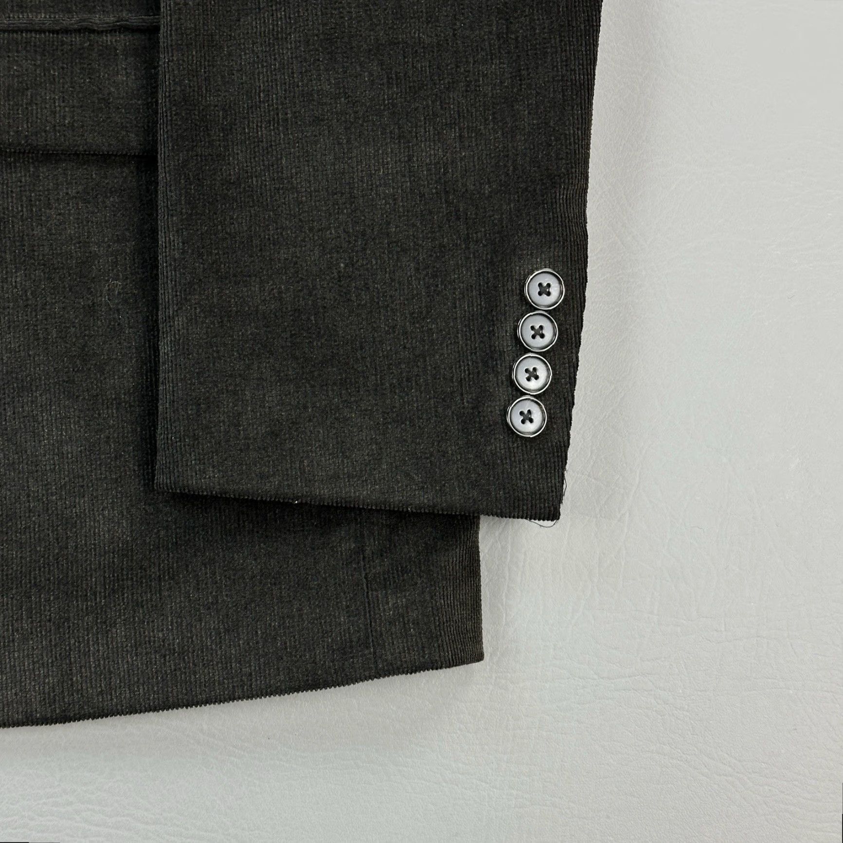 Chaps Chaps Blazer Mens 42R Brown Corduroy Dog Print Liner Elbow Patch Sport Coat Shirt Jacket? Size 42R - 3 Thumbnail