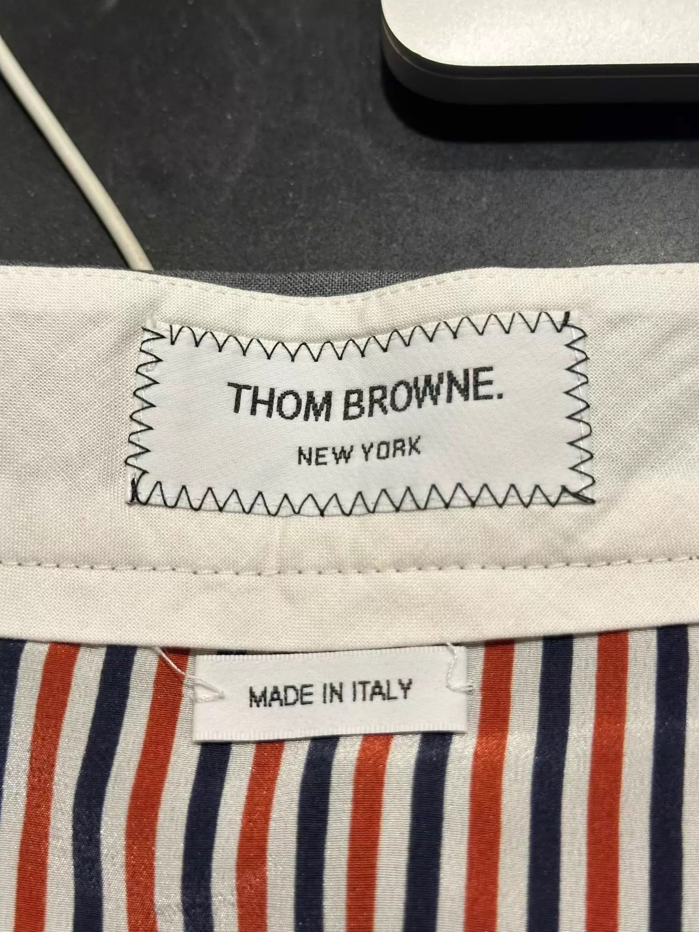 Thom Browne Thom Browne Gray Pleated Skirt 36 Like New Size 25" / US 0 / IT 36 - 4 Thumbnail