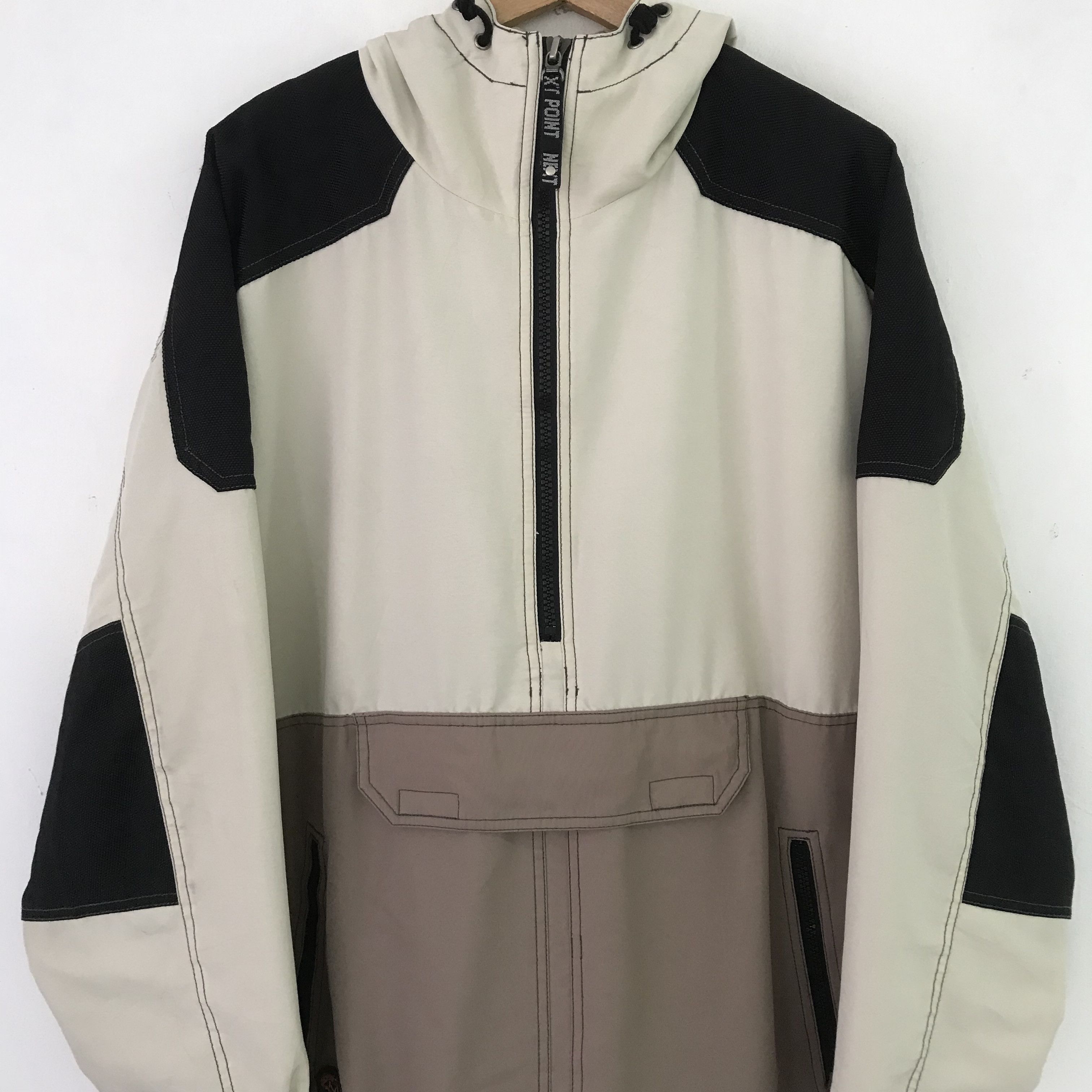 Japanese Brand Vintage 90's Next Point Japan Anorak Outerwear Hoodie Jacket Size US XXL / EU 58 / 5 - 3 Thumbnail