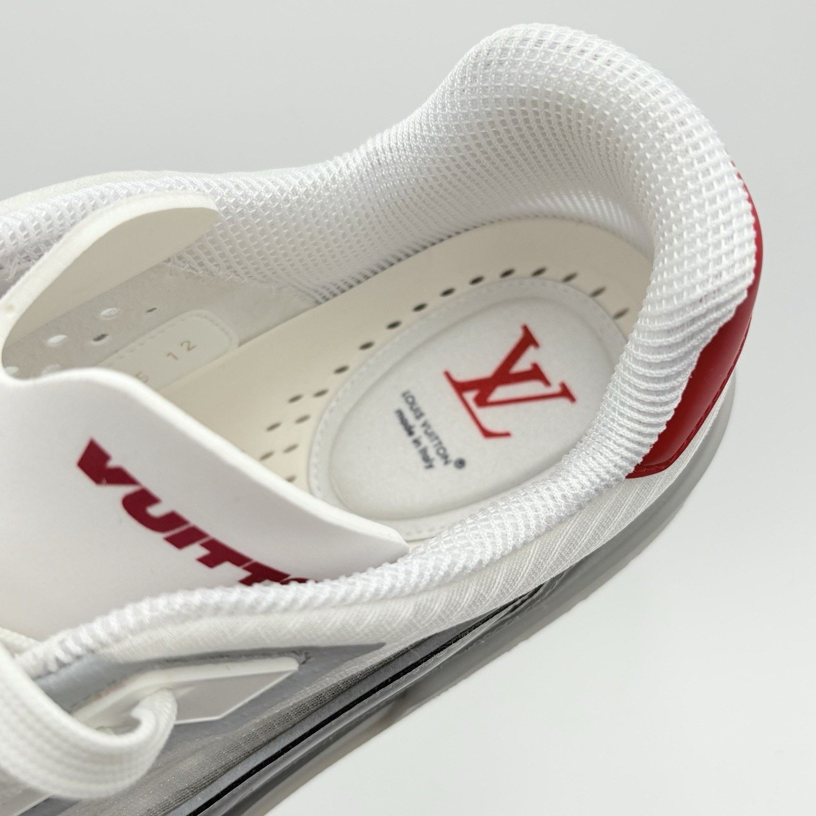 Louis Vuitton 13-13.5 Louis Vuitton Reflective Trainer ' Red ' | EXCELLENT Size US 13 / EU 46 - 13 Thumbnail