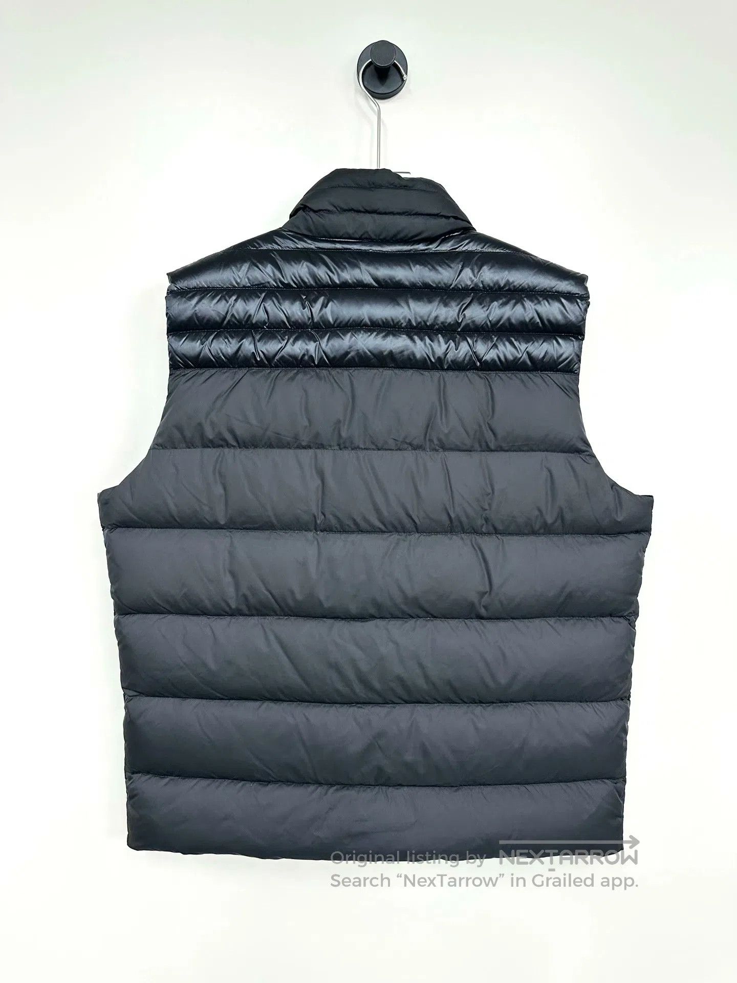 Moncler Moncler size 6 Black Logo Zippered Down Vest| Size US XXL / EU 58 / 5 - 2 Thumbnail