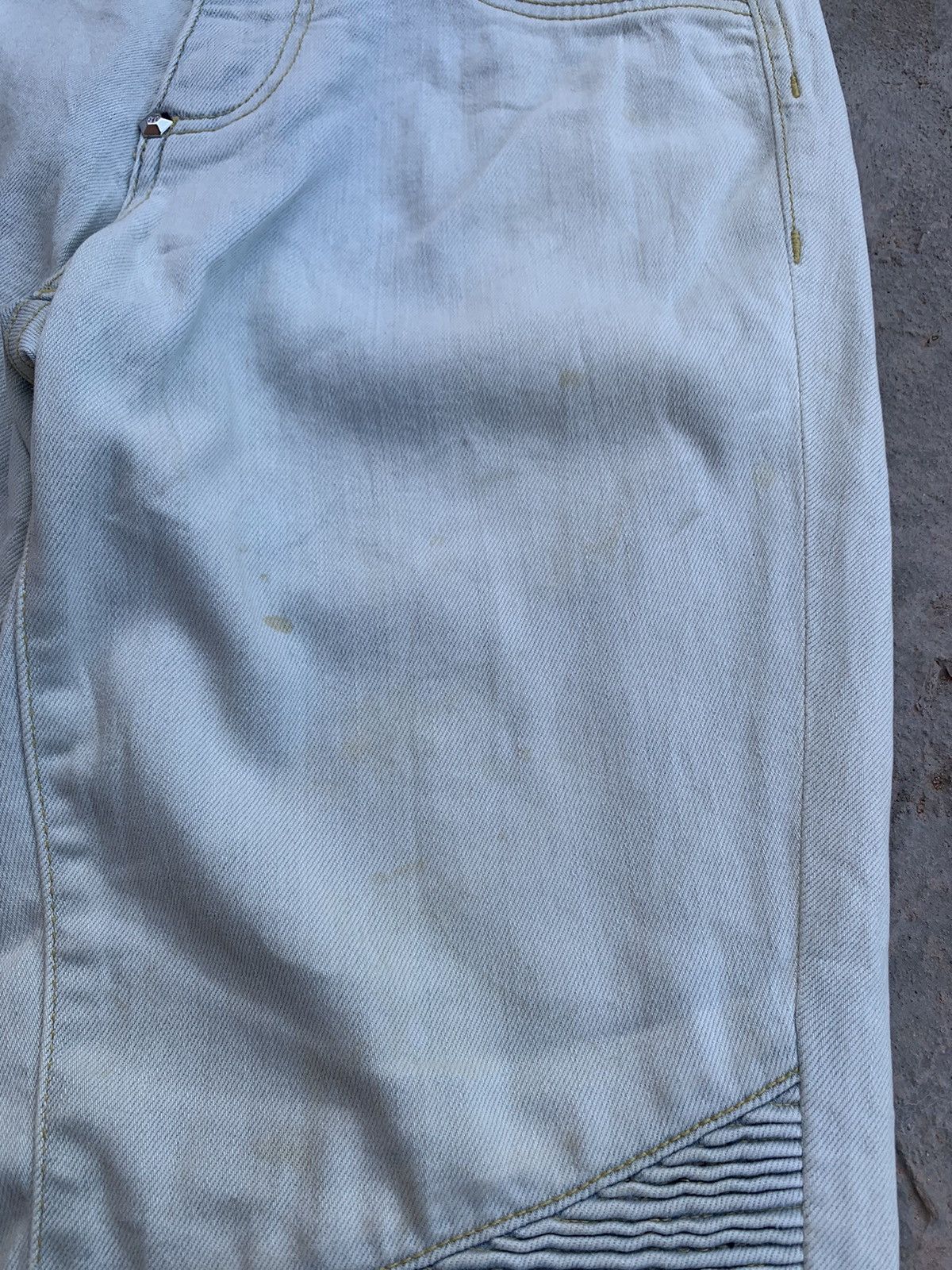 Philipp Plein Phillip Plein jegging biker denim jeans Size 27" / US 4 / IT 40 - 9 Thumbnail