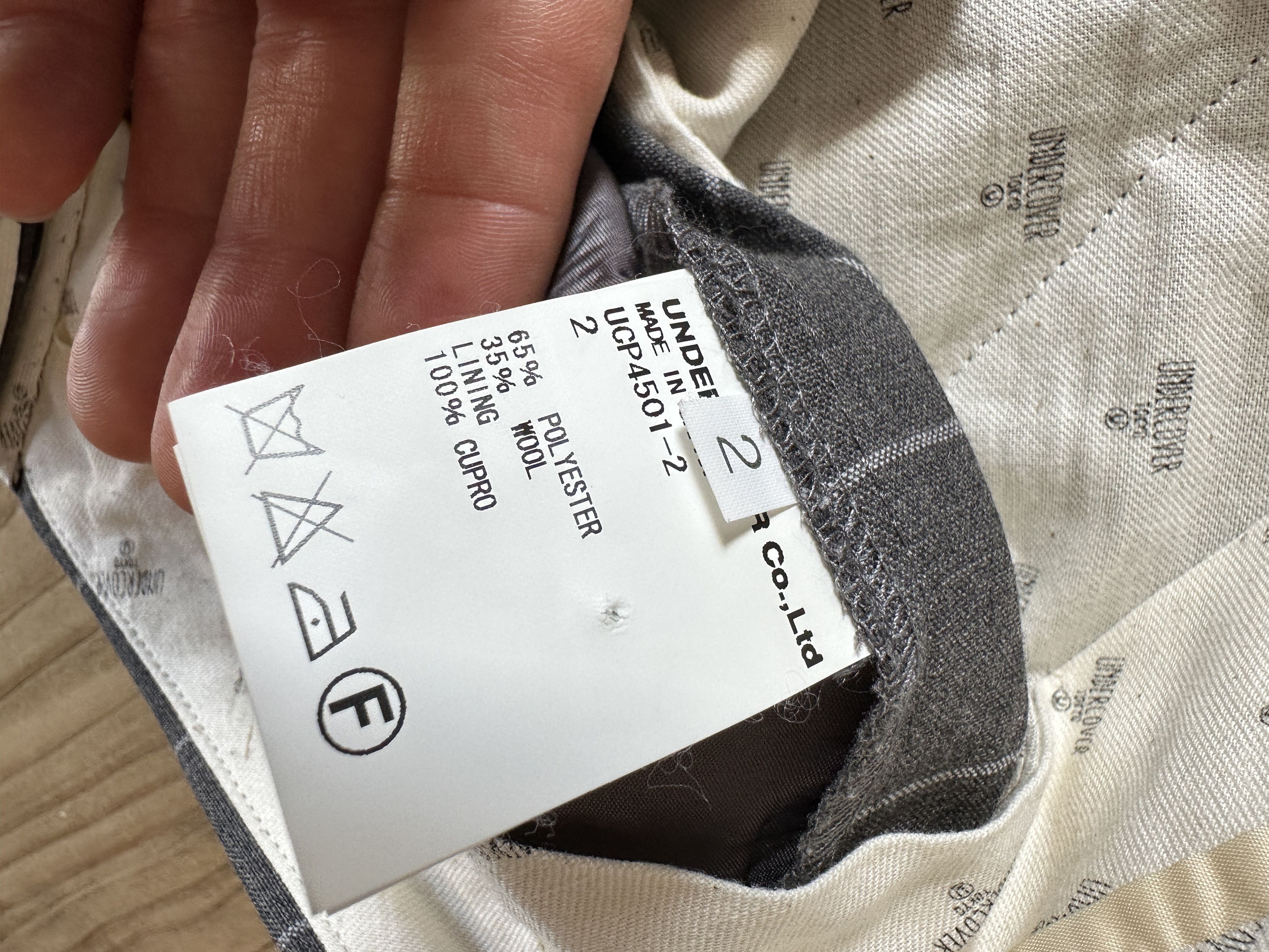 Undercover Undercover Wool Trousers Size US 30 / EU 46 - 6 Thumbnail