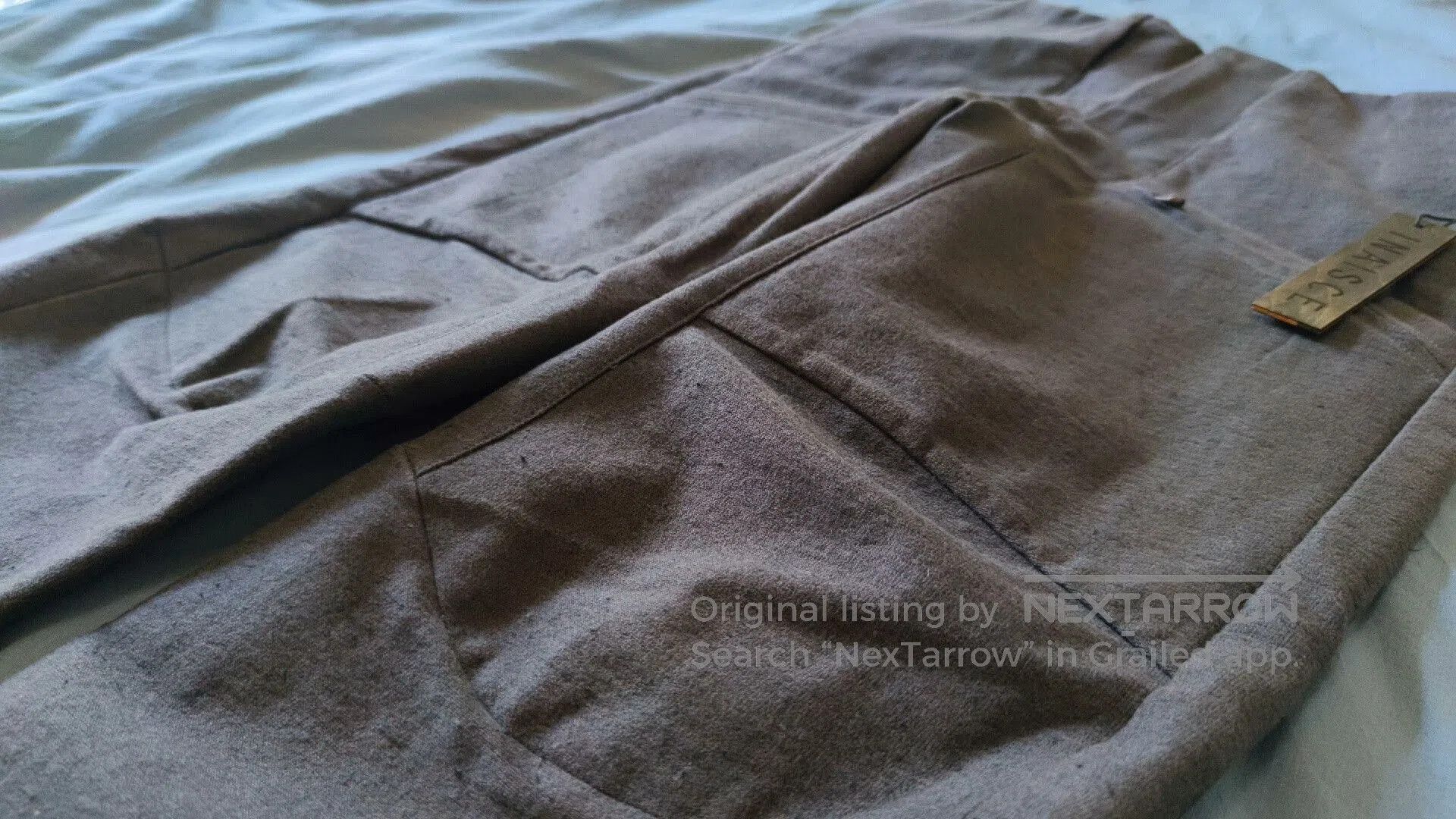 Inaisce Heavyweight Avant-Garde Cropped Pants. Size US 28 / EU 44 - 5 Thumbnail