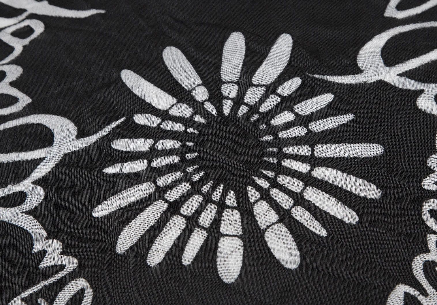 Jean Paul Gaultier Sheer Opalescent Tank Top in Black and White, Size 48 Size US M / EU 48-50 / 2 - 8 Thumbnail