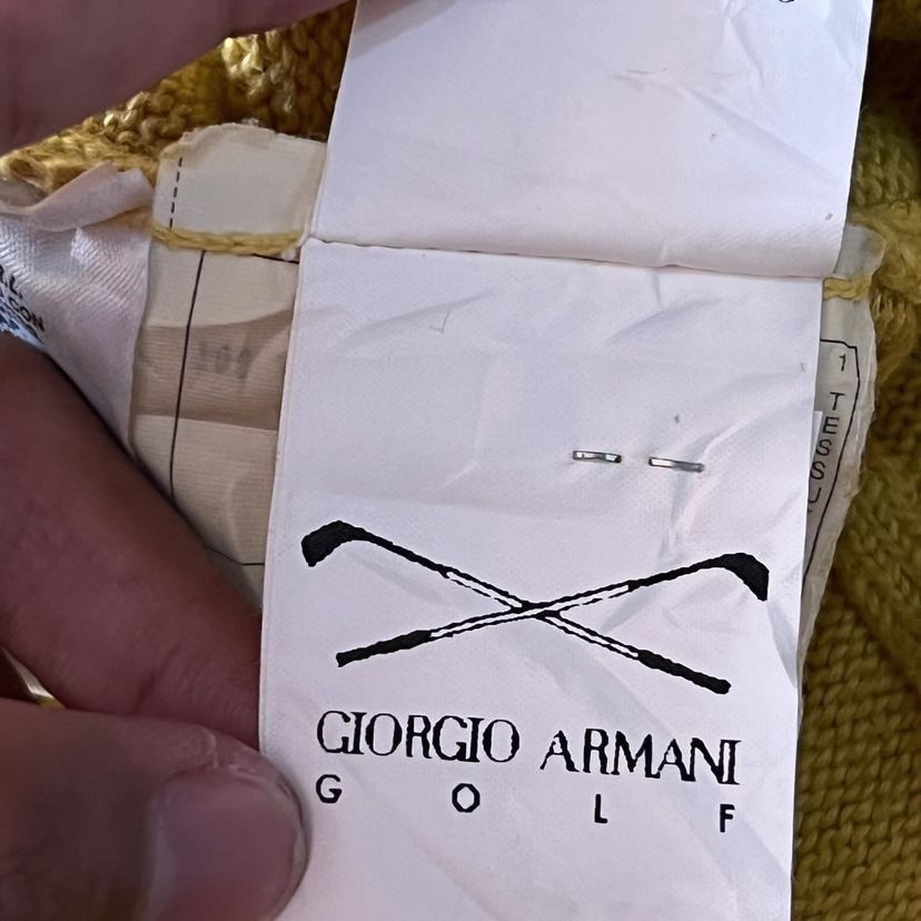 Giorgio Armani Giorgio Armani Golf Vintage Vest Size US M / EU 48-50 / 2 - 10 Thumbnail