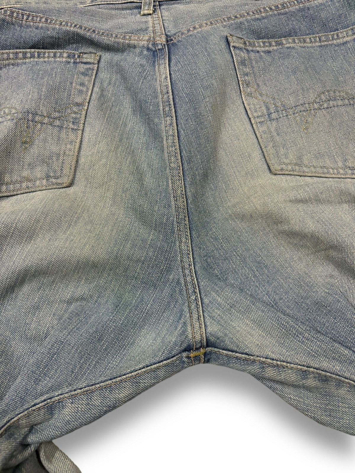 Edwin Vintage Edwin 505XX Selvedge Dirt Mud Wash Baggy Jeans Size US 34 / EU 50 - 14 Thumbnail