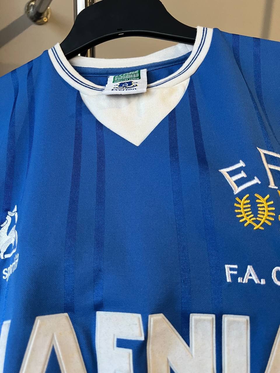 Le Coq Sportif 1984 EVERTON FC FINAL HOME SOCCER JERSEY FOOTBALL SHIRT SZ S Size US S / EU 44-46 / 1 - 10 Thumbnail