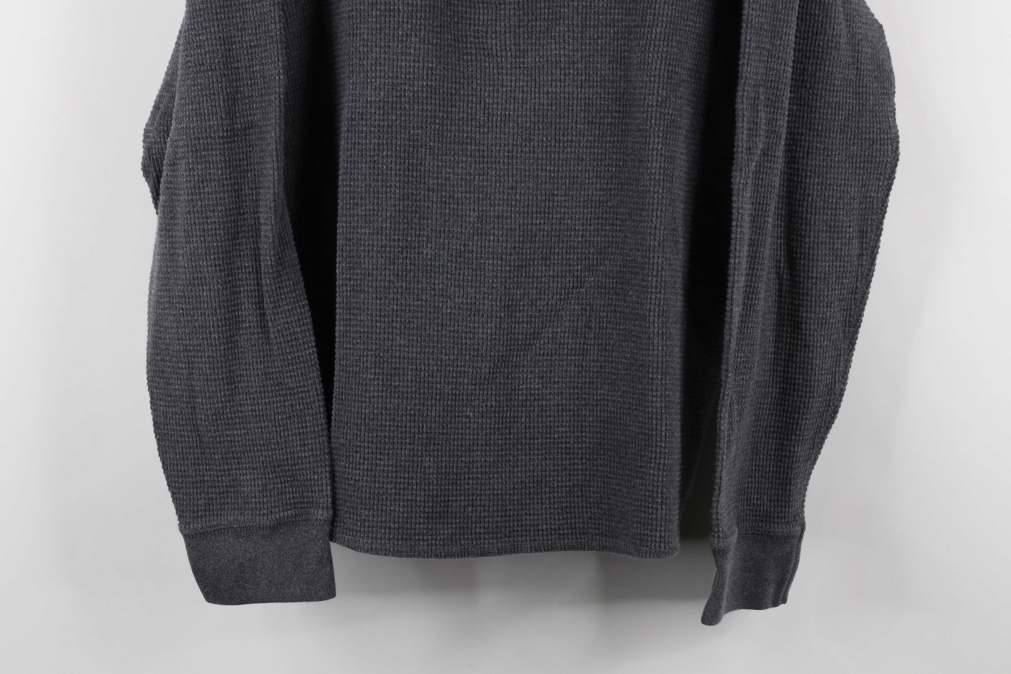 Eddie Bauer Vintage Eddie Bauer Waffle Knit Long Sleeve Henley T-Shirt Size US L / EU 52-54 / 3 - 3 Thumbnail