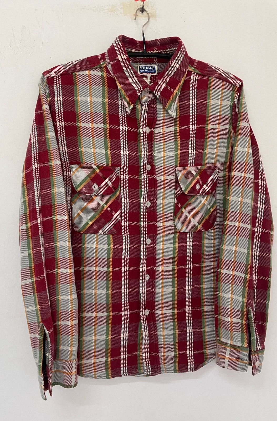 The Real McCoy's × Vintage VINTAGE REAL MCCOY FLANNEL SHIRT Size US M / EU 48-50 / 2 - 2 Thumbnail