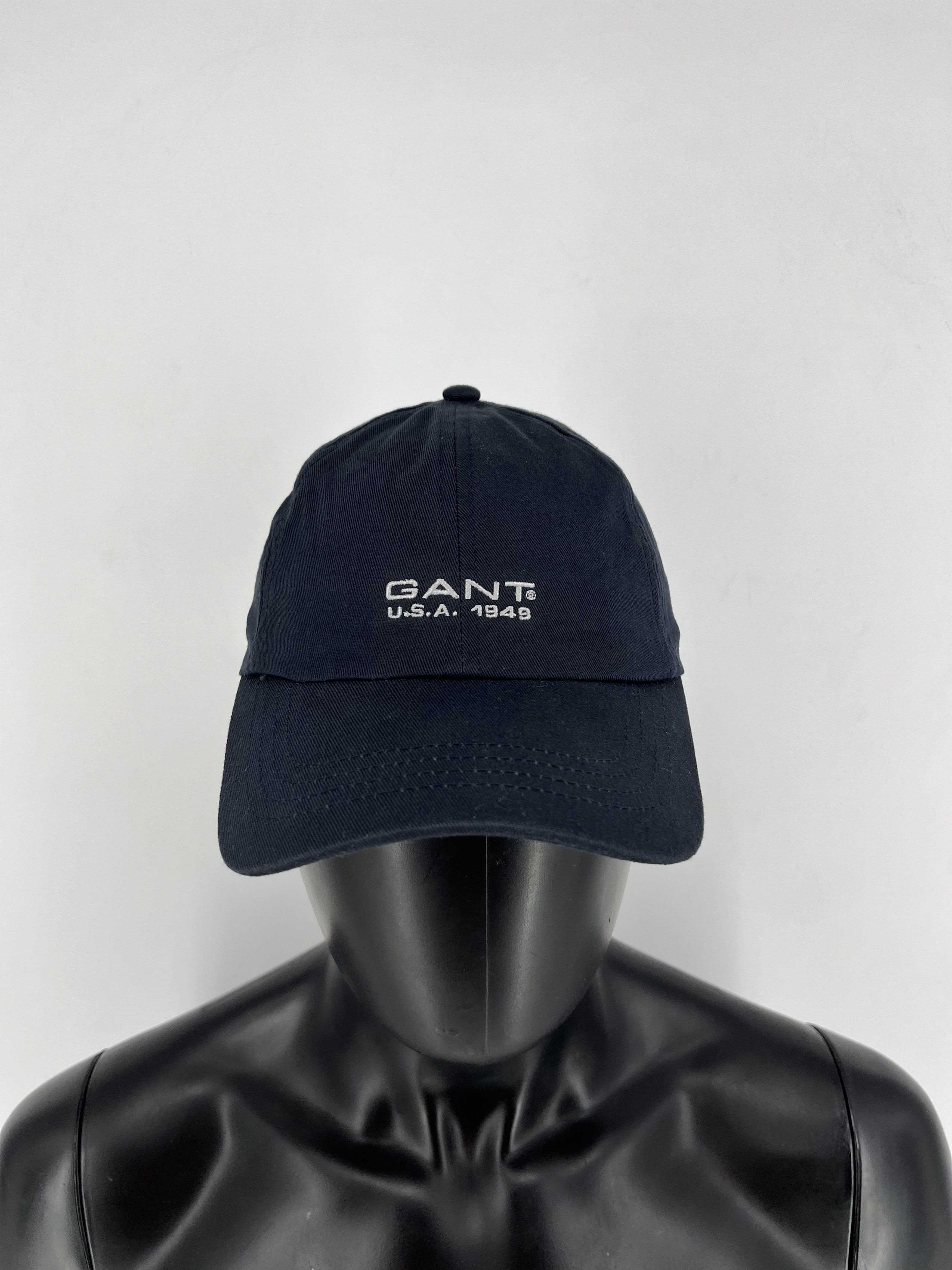 Gant × Vintage Vintage Gant U.S.A Wool Cap Big Centre Logo Size ONE SIZE - 1 Thumbnail
