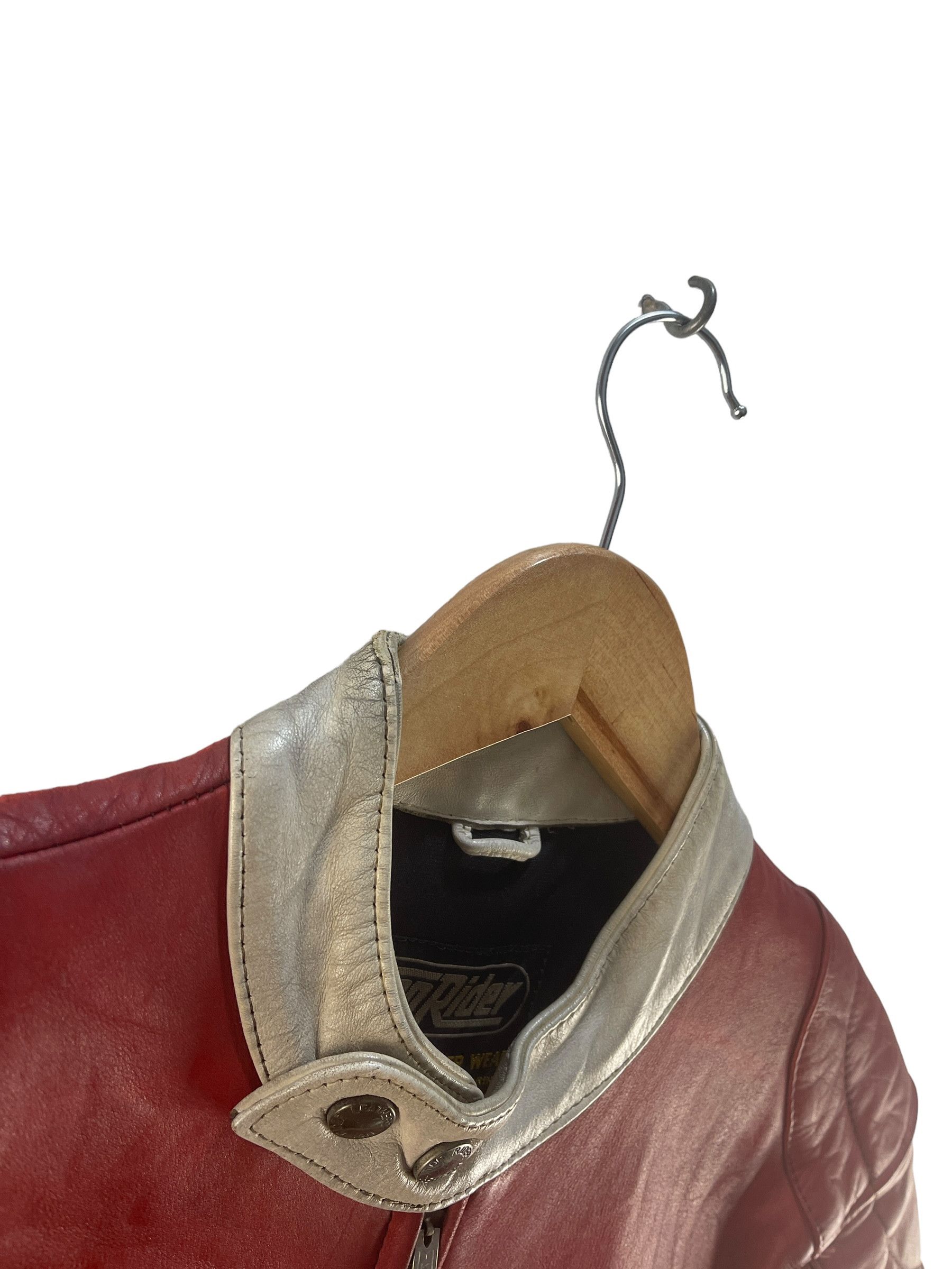 Genuine Leather Vintage Top Rider by Nagato Rider Racing Suit Jacket Size US 30 / EU 46 - 9 Thumbnail