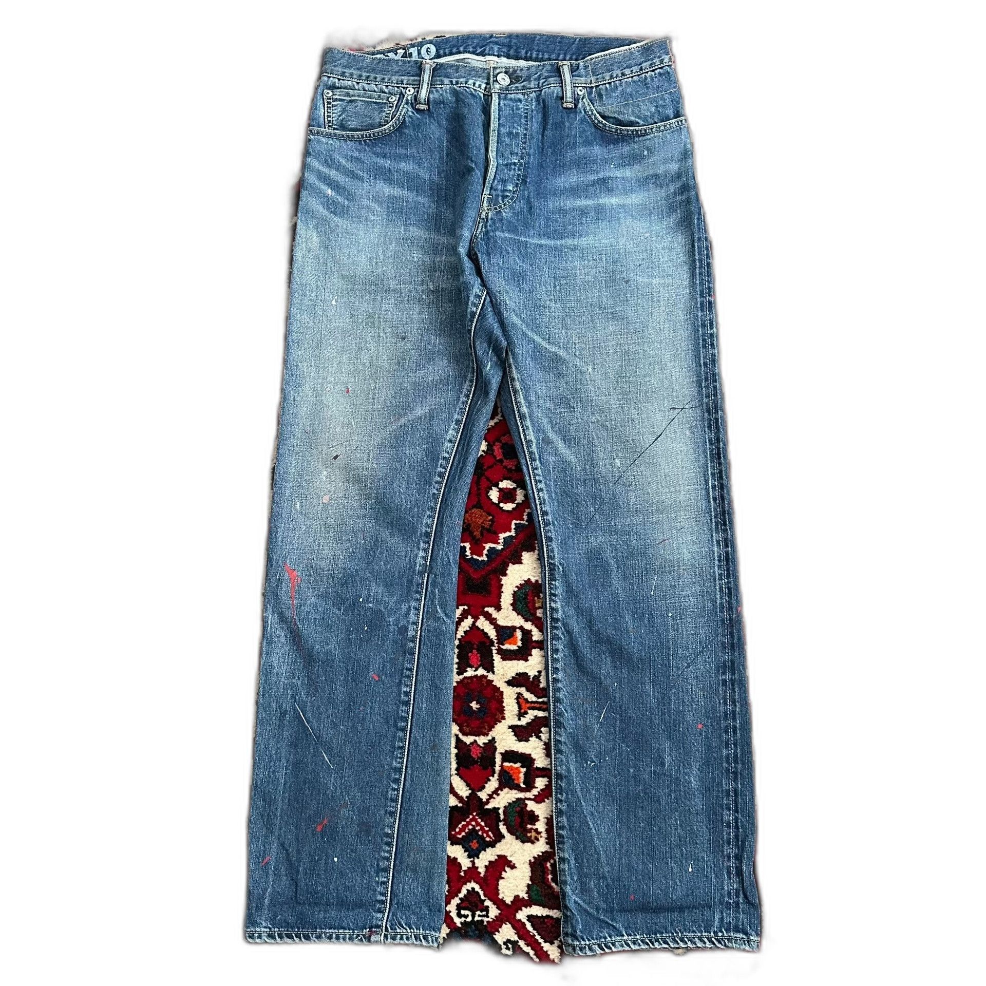 Visvim VISVIM 20SS DRY10 Splash Ink Jeans Size US 26 / EU 42 - 1 Thumbnail