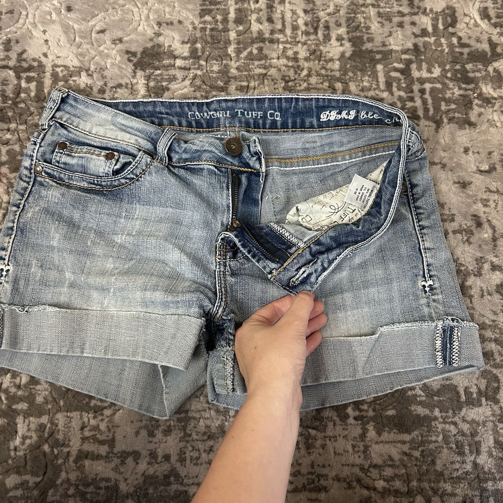 Other Cowgirl Tuff Co Shorts Womens Size w 30 Size 30" / US 8 / IT 44 - 2 Thumbnail