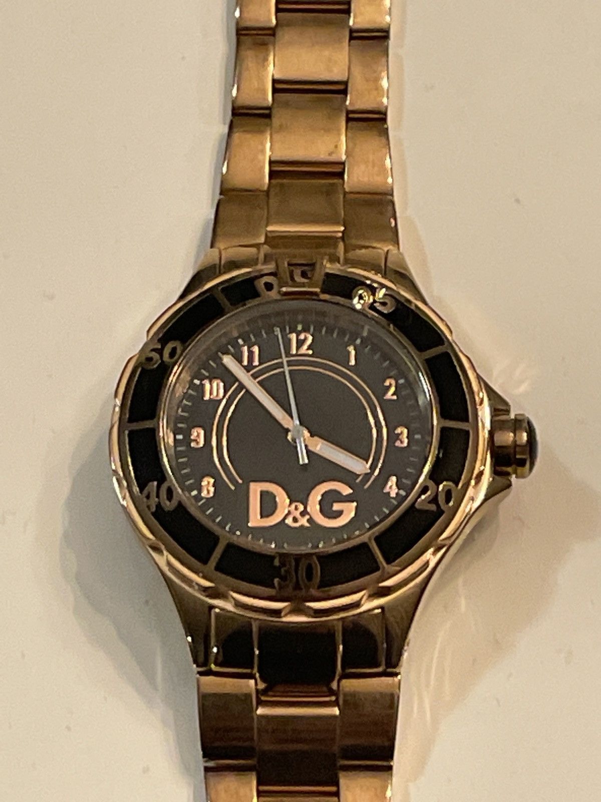 Women’s Dolce & Gabbana Gold/Black Watch DW0660