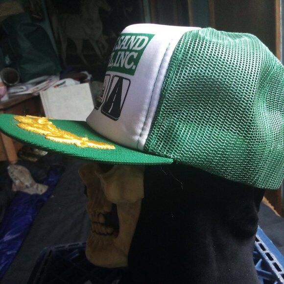 Other DS Eugene Sand & Gravel Scrambled Eggs Snap Trucker Hat Cap Size ONE SIZE - 2 Thumbnail