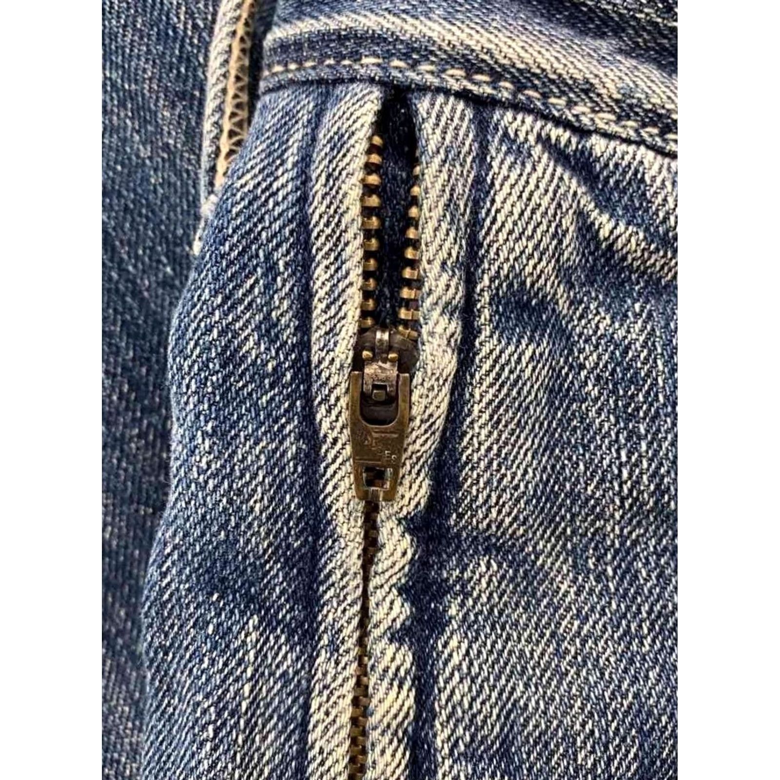 Kapital KAPITAL men's jeans denim casual pants button fly size 1 cotton indigo Solid USED Size US 29 - 8 Thumbnail
