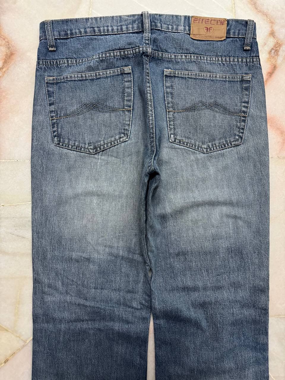 Rusty Vintage Japanese Fondamental Wear Faded Distressed Jeans Size US 34 / EU 50 - 16 Thumbnail