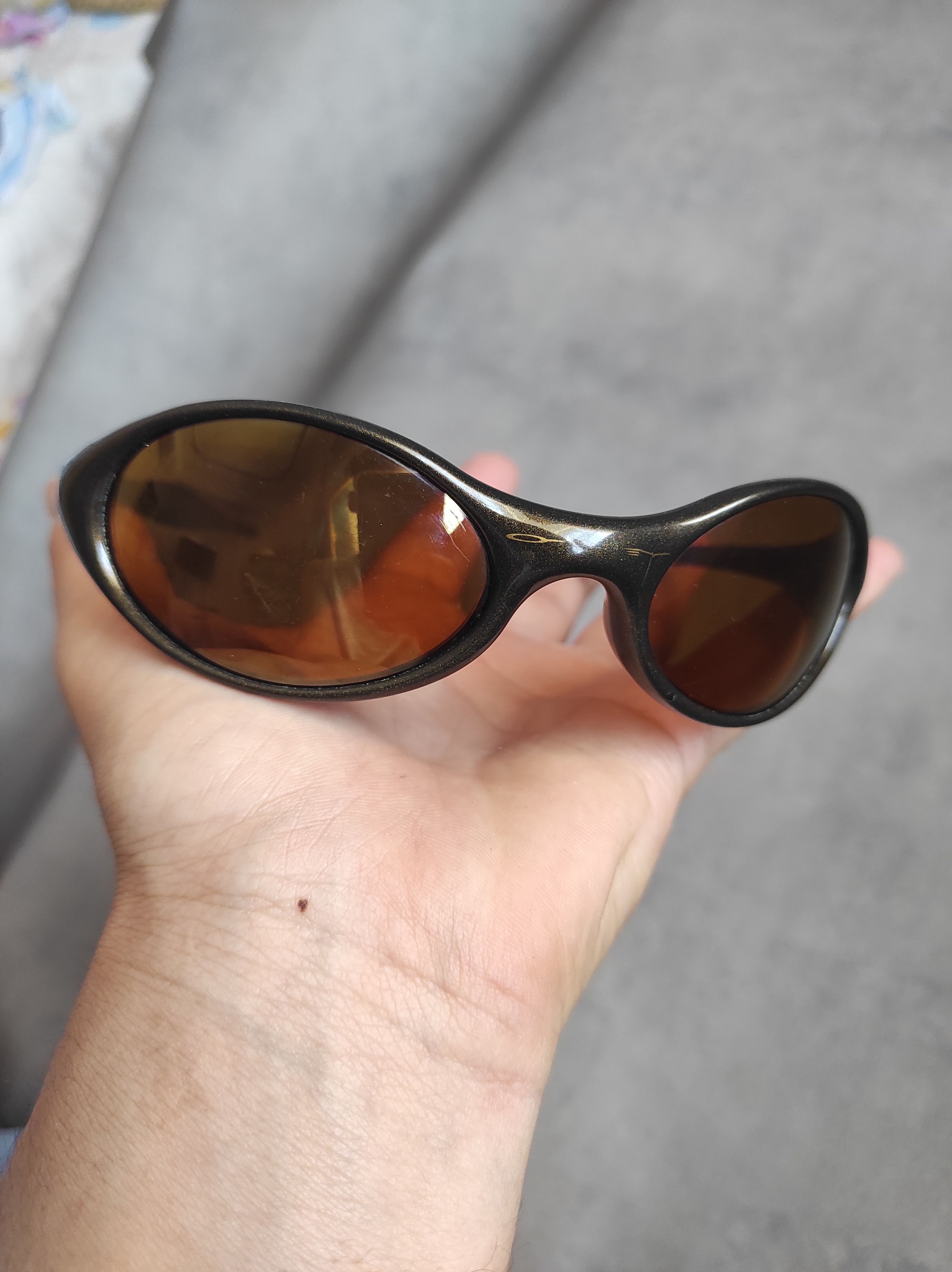 Oakley OAKLEY EYE JACKET 2000 2G BROWN GOLD Size ONE SIZE - 2 Thumbnail