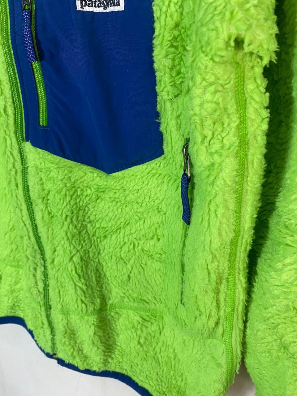 Patagonia Vintage Patagonia deep pile retro fleece jacket kids 12y Size US XS / EU 42 / 0 - 12 Thumbnail