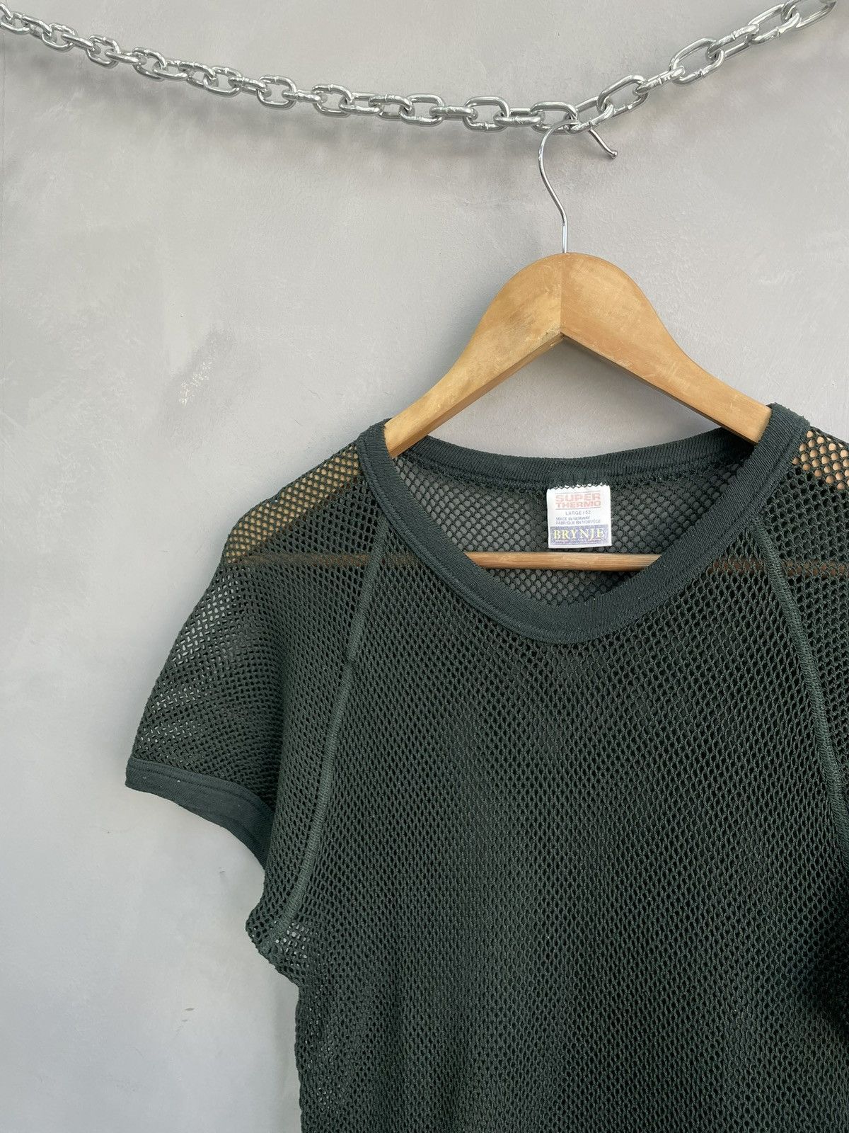Diesel Vintage slim mesh top GPJ style t shirts y2k Size US L / EU 52-54 / 3 - 4 Thumbnail