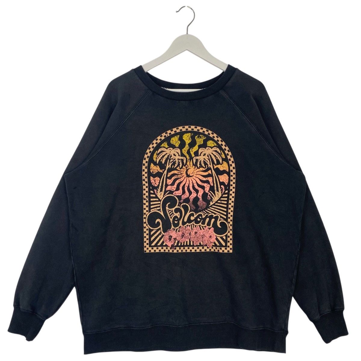 Other Vintage Volcom Crewneck Sweatshirt Black Pullover Size M Size US M / EU 48-50 / 2 - 1 Thumbnail