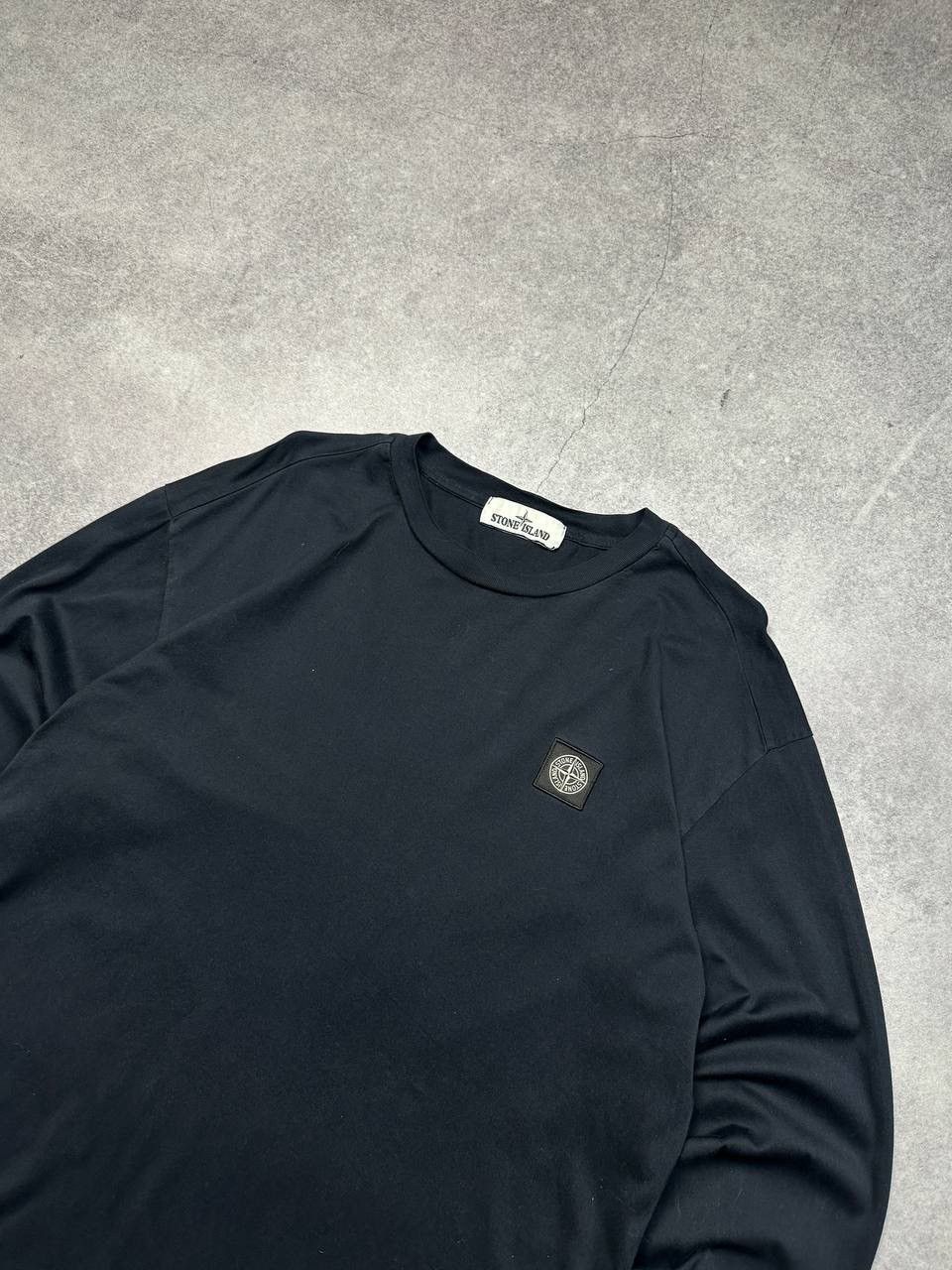 Stone Island Vintage Stone Island Black Longsleeve, Size L – Classic 90s Size US L / EU 52-54 / 3 - 2 Thumbnail