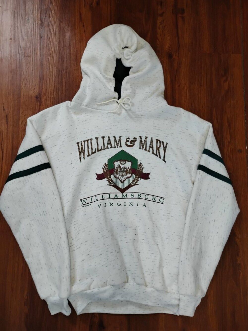 NCAA Deadstock Vintage William & Mary College Hoodie Sweatshirt Size US M / EU 48-50 / 2 - 2 Thumbnail