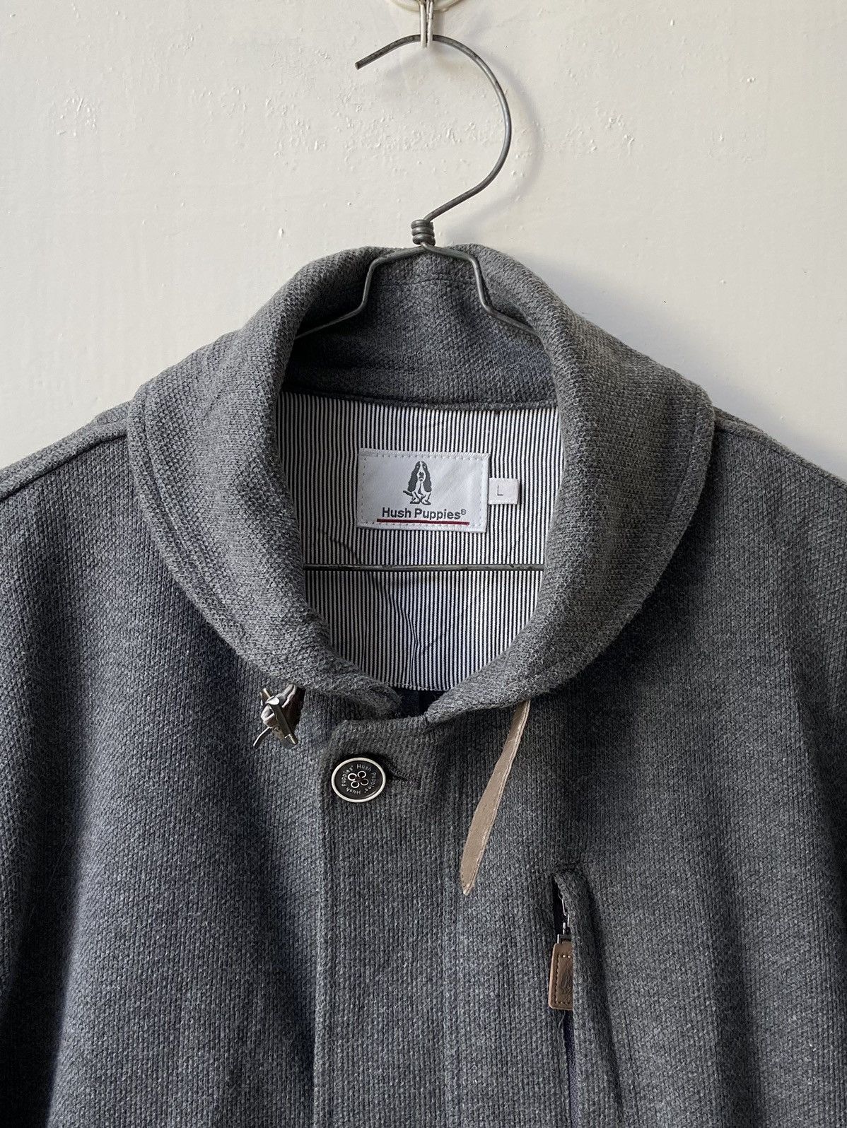 Hush Puppies HUSH PUPPIES Grey Jacket Size US L / EU 52-54 / 3 - 4 Thumbnail