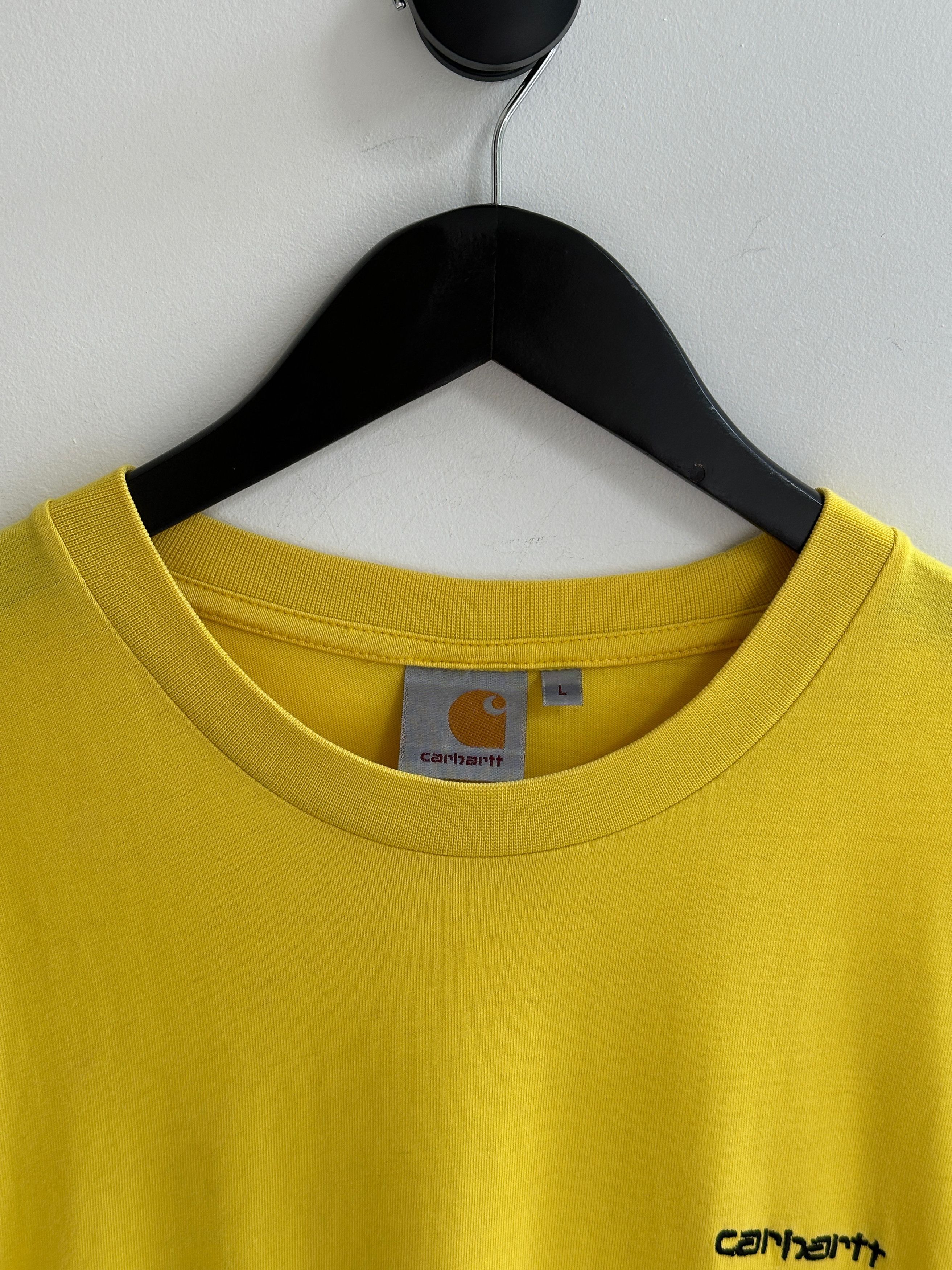 Carhartt Carhartt Yellow Logo Tee Size US L / EU 52-54 / 3 - 4 Thumbnail