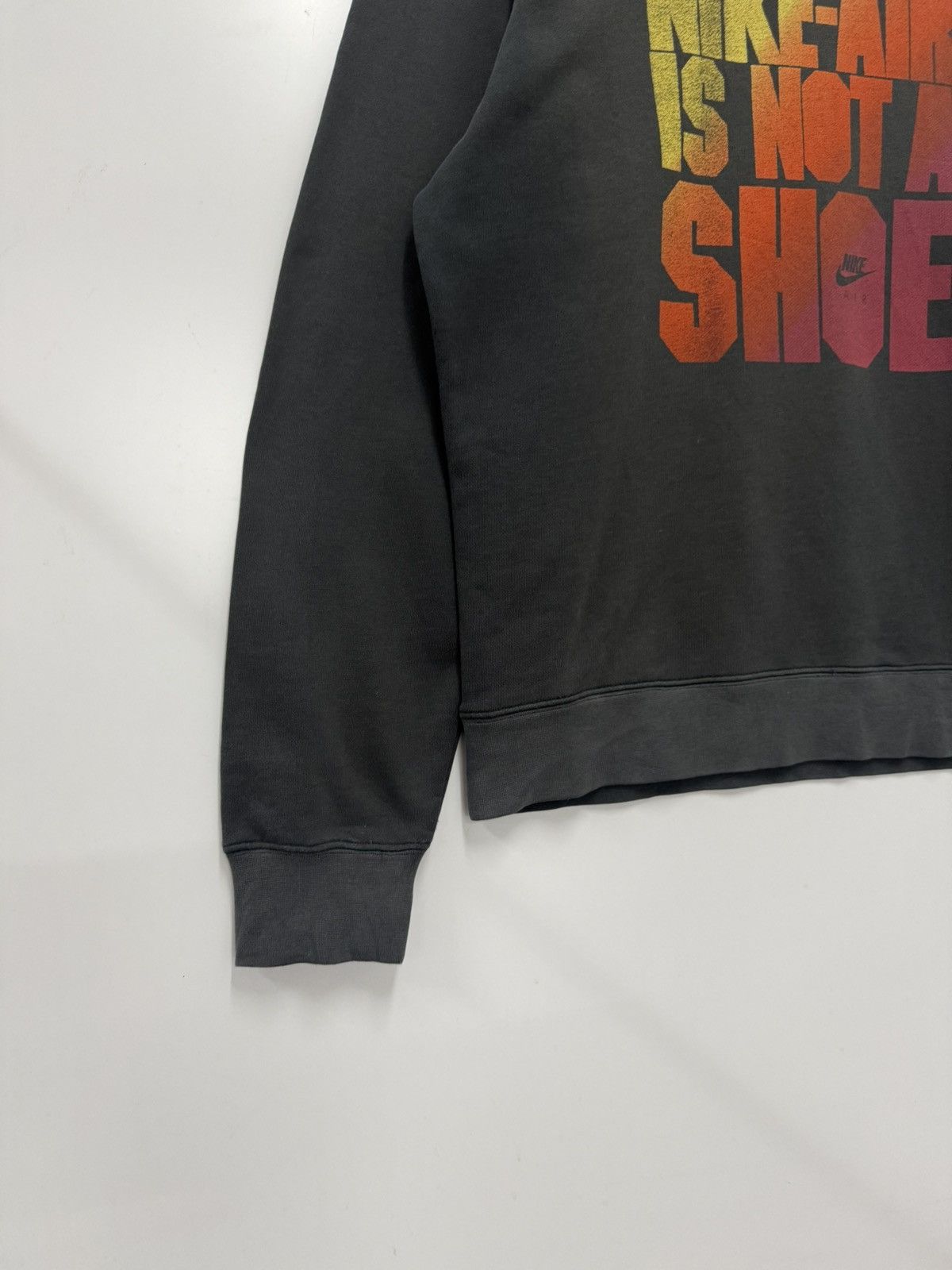 Nike 🔥 Nike Black Faded Distressed Sweatshirt - L Size US L / EU 52-54 / 3 - 3 Thumbnail