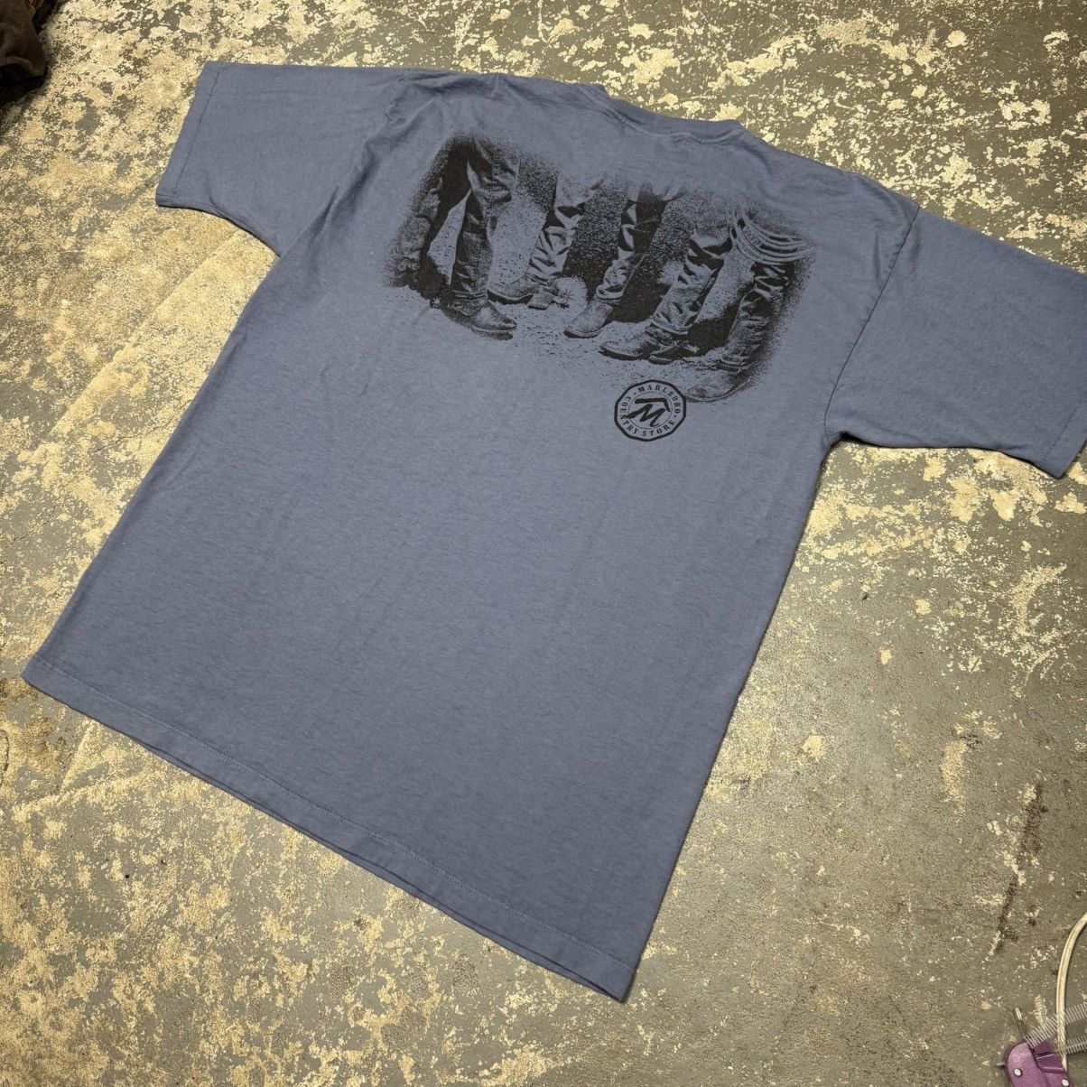 Marlboro Vintage Marlboro County Store Cowboy Boot Cigarette Tshirt Size US XL / EU 56 / 4 - 2 Thumbnail