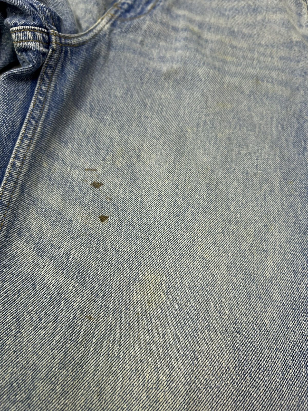 Zara ZARA Blue Wash Distressed Jeans Size US 27 - 11 Thumbnail