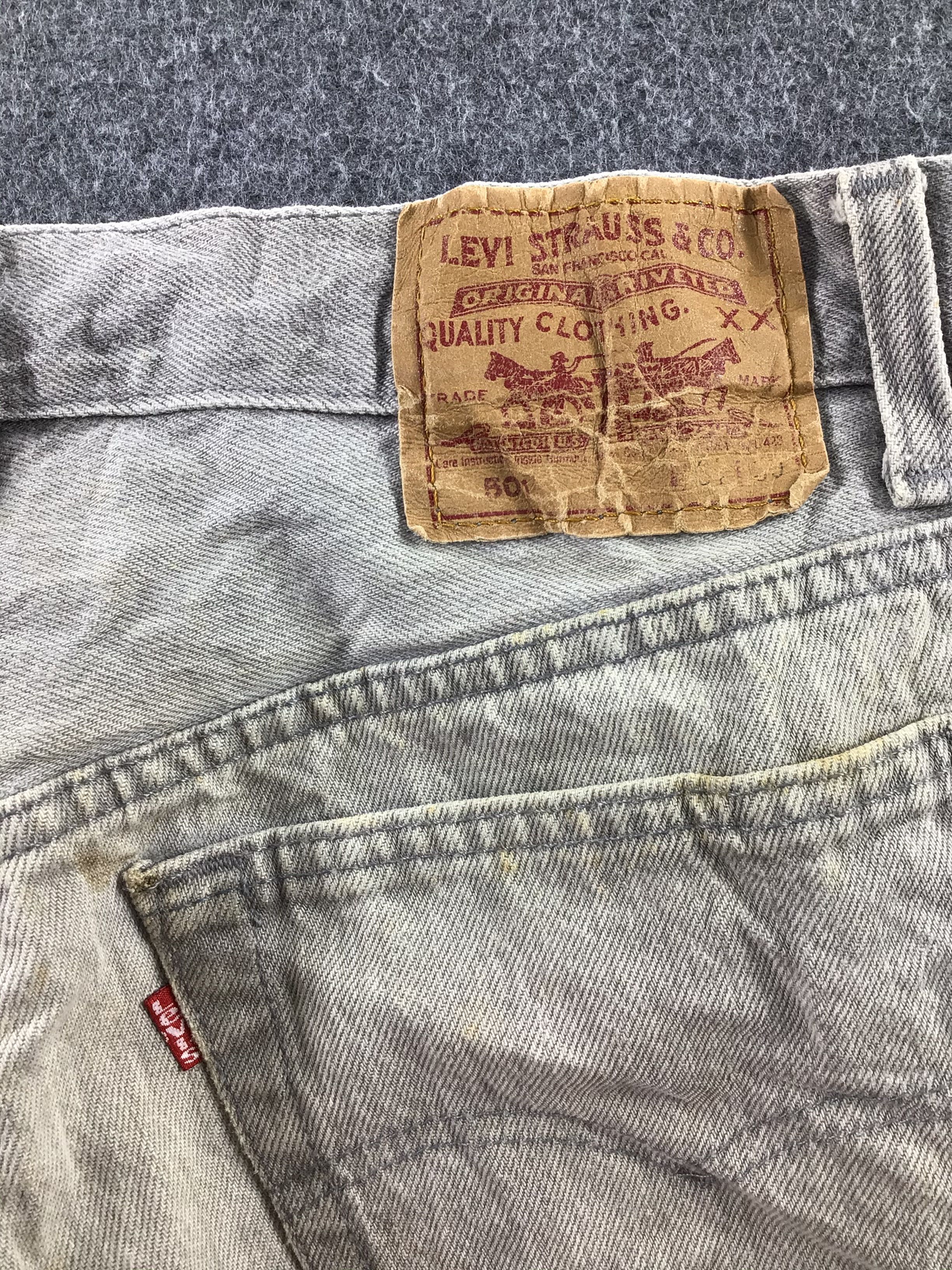 Levi's Vintage 90s Levis 501 Jeans-JM219 Size US 32 / EU 48 - 5 Thumbnail