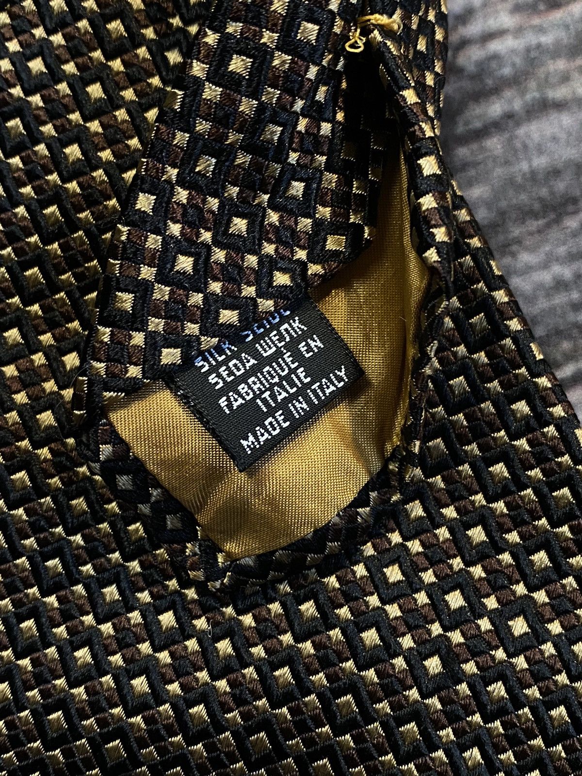 Yves Saint Laurent RARE❗️ YSL SILK TIE Size ONE SIZE - 6 Thumbnail