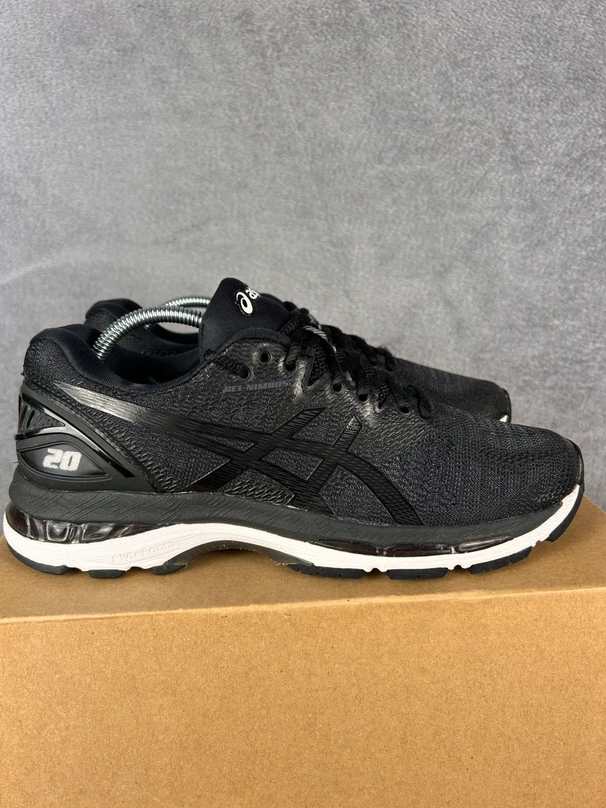 Asics Asics Gel-Nimbus 20 black white sneakers Size US 8 / IT 38 - 5 Thumbnail