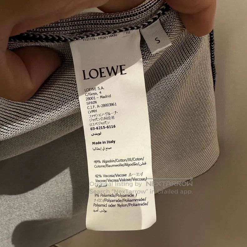 Loewe Loewe Anagram logo long-sleeve hoodie Size US S / EU 44-46 / 1 - 4 Thumbnail