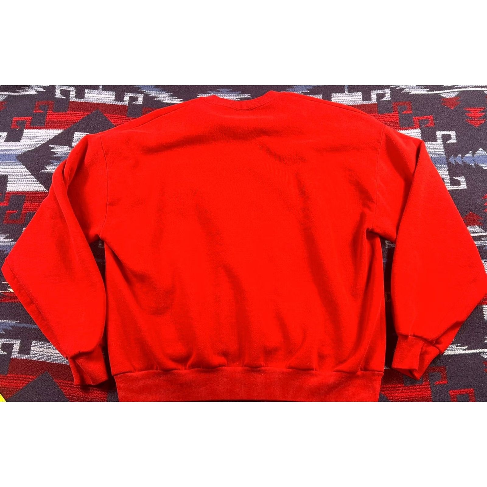 Velva Sheen VINTAGE Mickey Mouse Sweatshirt Walt Disney L/XL Velva Sheen Crew Neck Red 80s Mens Large Boys Girls (adjusted) Size US L / EU 52-54 / 3 - 8 Thumbnail