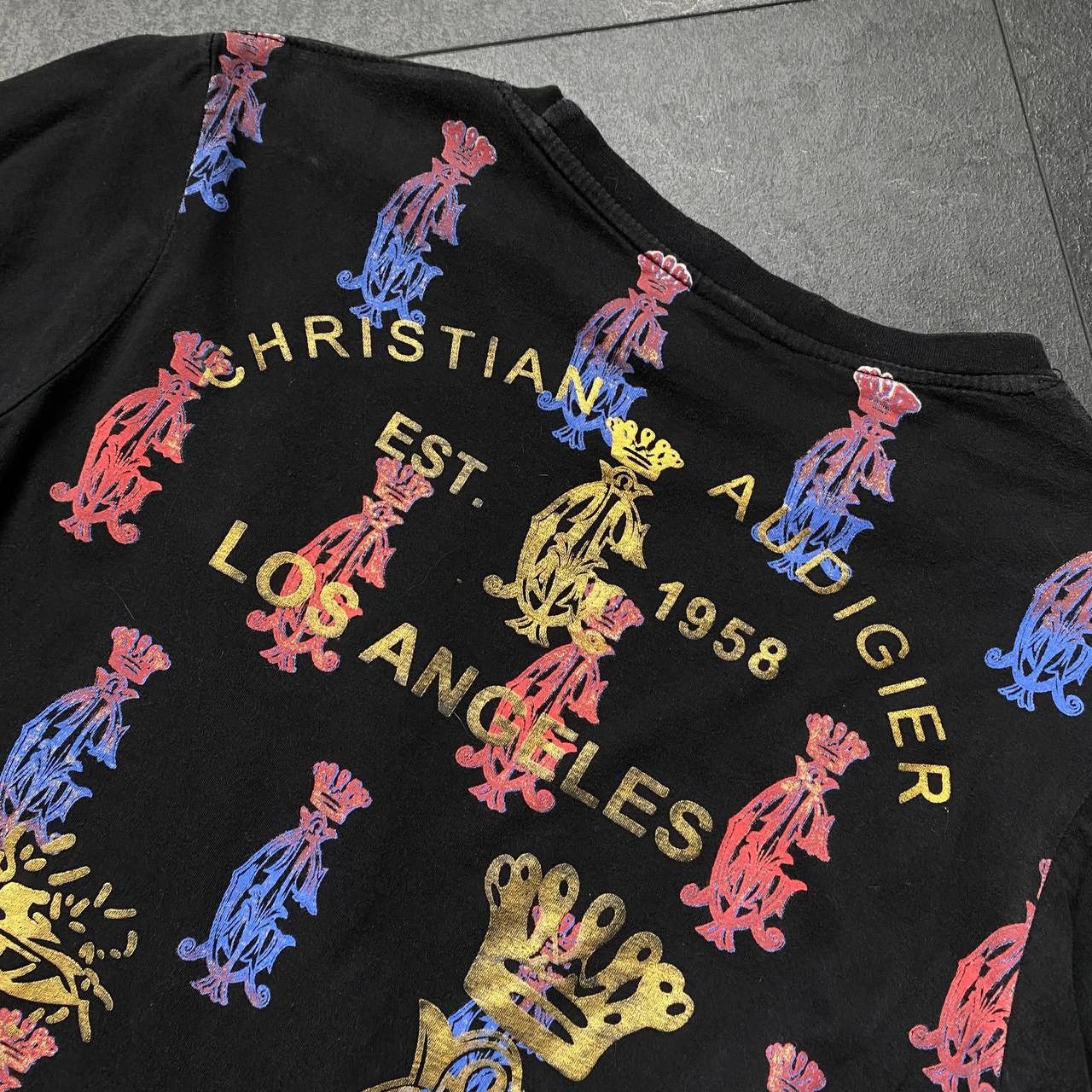 Christian Audigier × Ed Hardy × Vintage Vintage Y2K Ed Hardy by Christian Audigier Tee Size US S / EU 44-46 / 1 - 8 Thumbnail