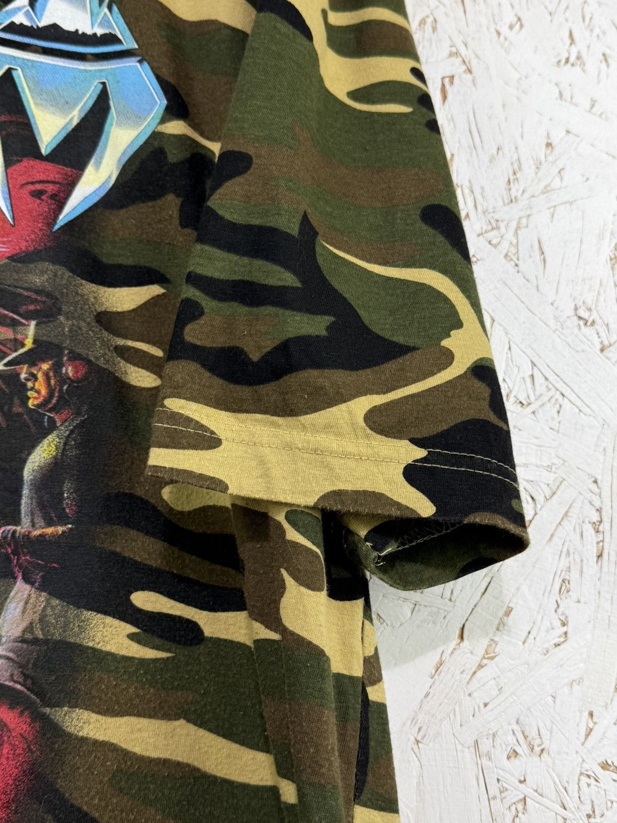 Band Tees Vintage Sodom Agent Orange Camouflage Military Metal T-Shirt Size US XXL / EU 58 / 5 - 5 Thumbnail