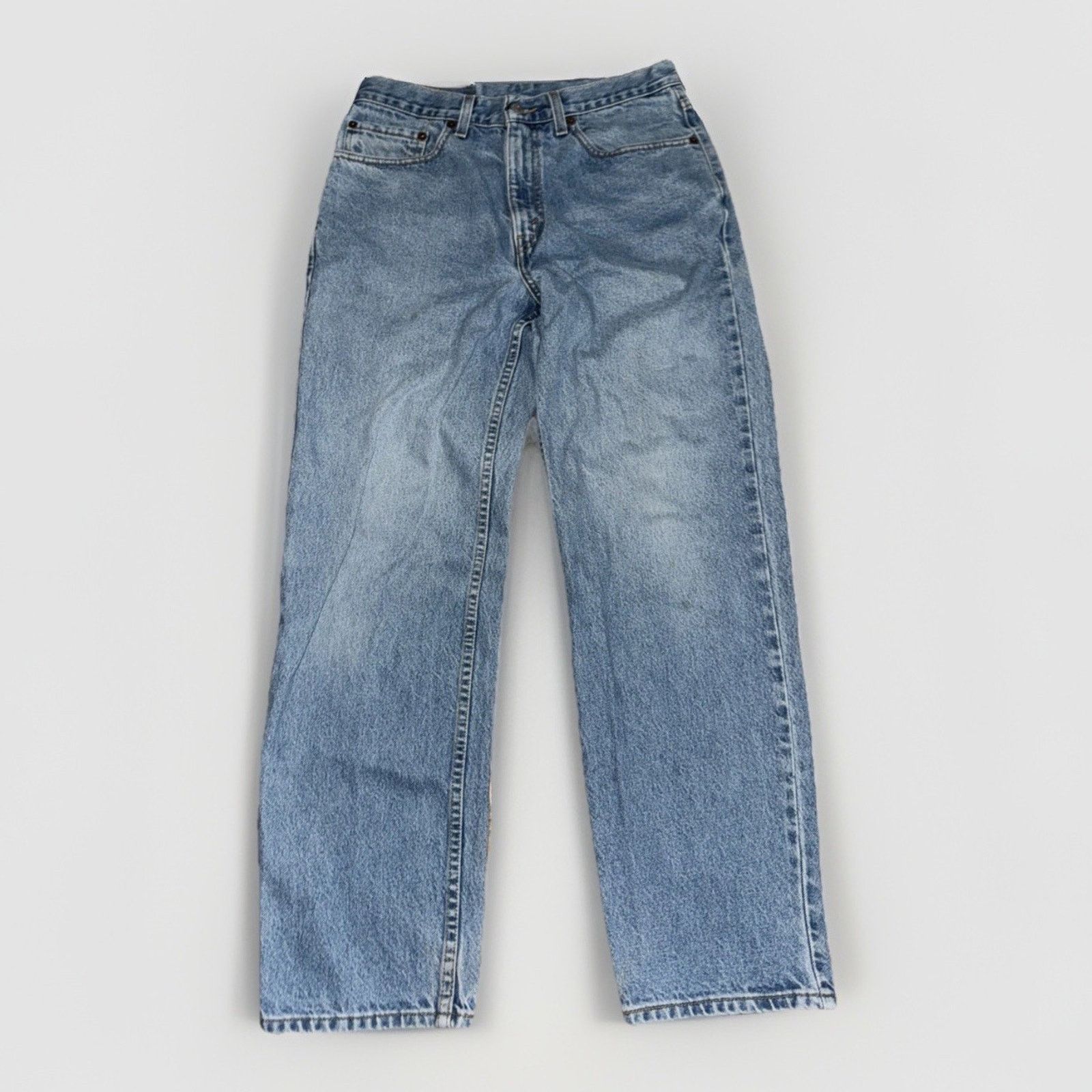 Levi's × Vintage Levi’s Relaxed Straight Leg Jeans Blue 31x31 Mexico Wash Size US 31 - 1 Thumbnail