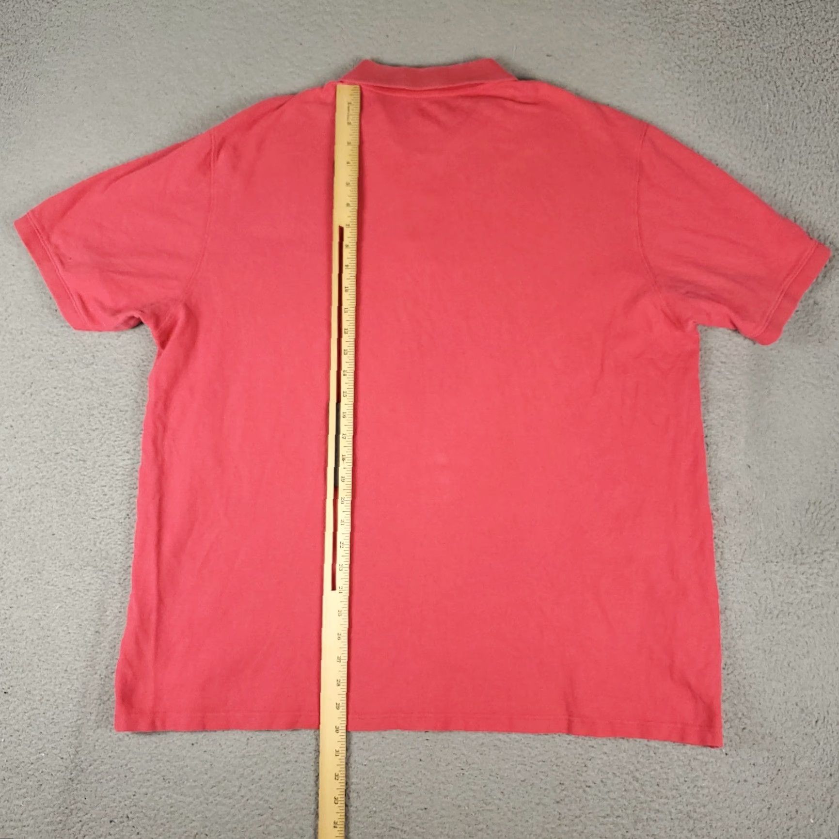 Vineyard Vines VINEYARD VINES Polo Shirt Mens 2XL Pink Solid Casual Short Sleeve Logo Size US XXL / EU 58 / 5 - 4 Thumbnail
