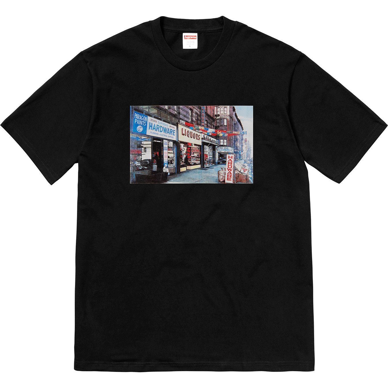 image of Supreme Hardware Tee Black Large, Men's
