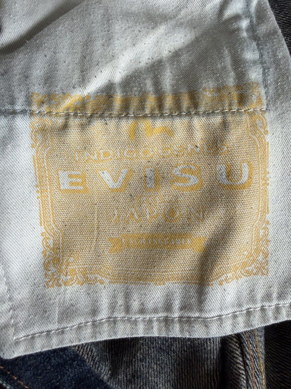 Evisu Evisu Skull Demin y2k button fly straight leg size 40 Size US 40 / EU 56 - 6 Thumbnail