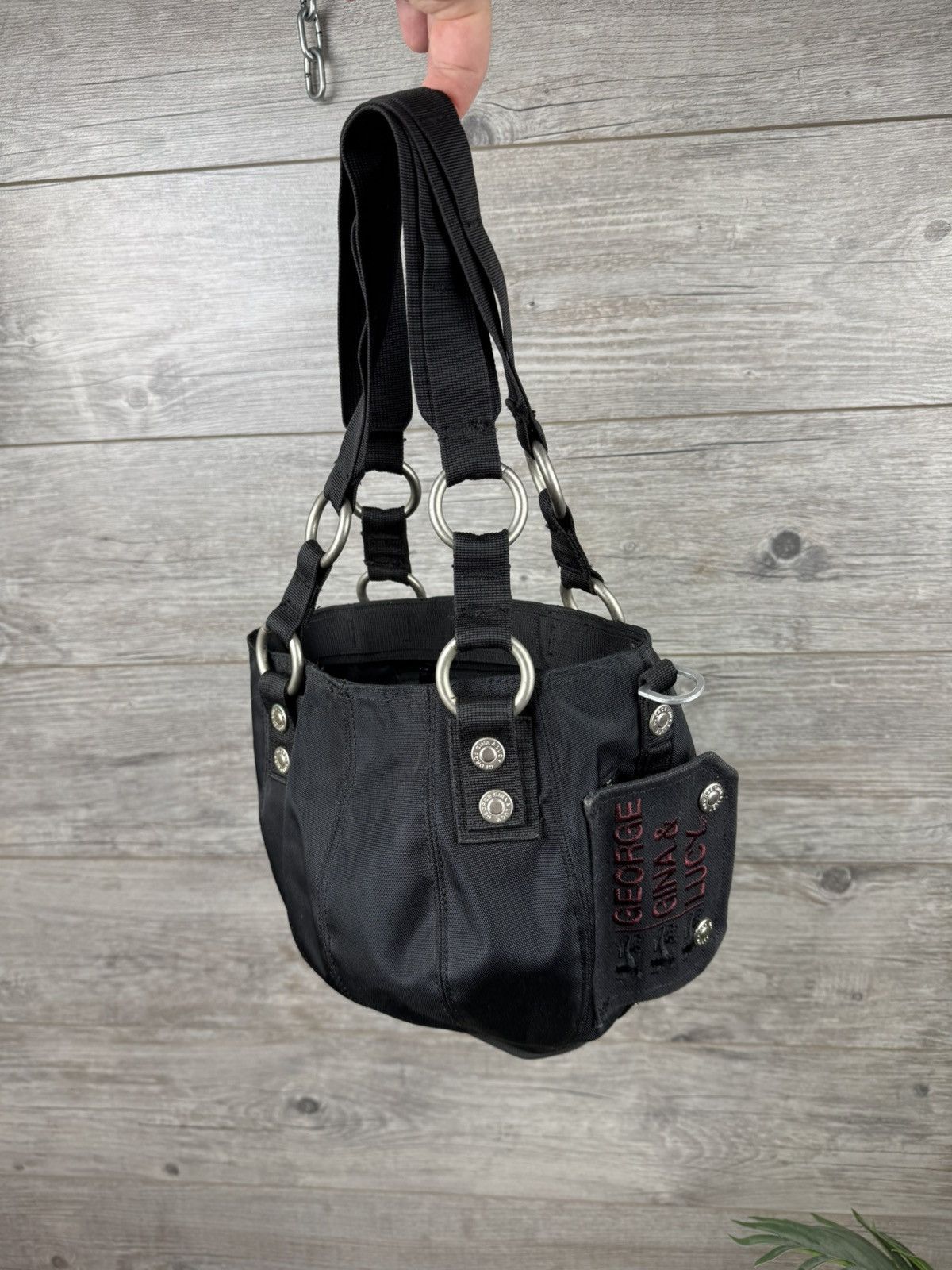 Japanese Brand George Gina & Lucy 2006 y2k style Bag PUFFY PUNCHBAG Size ONE SIZE - 3 Thumbnail