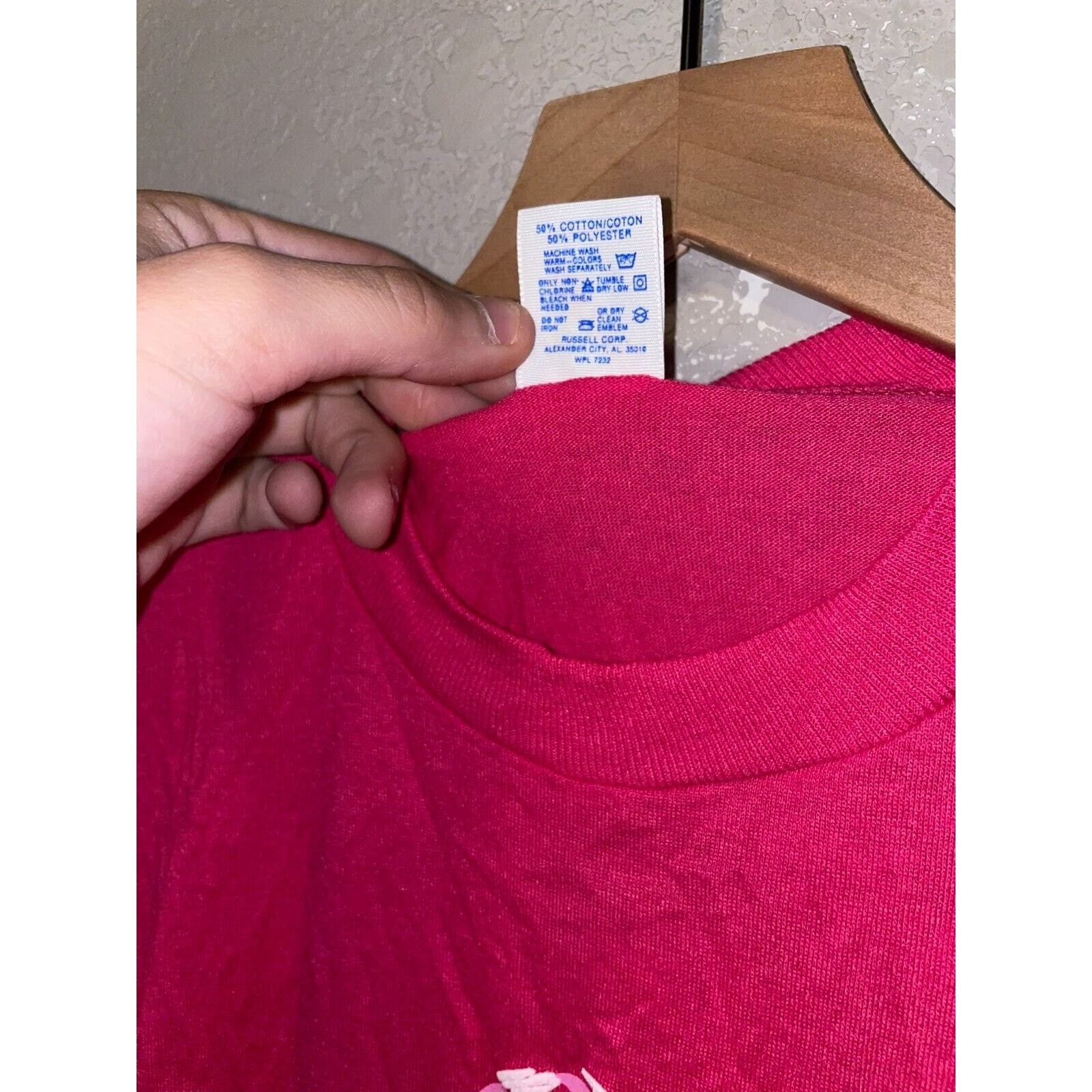 Jerzees Vintage Pennsylvania Shirt Flower Pink Tee VTG 90s Medium Size US M / EU 48-50 / 2 - 10 Thumbnail