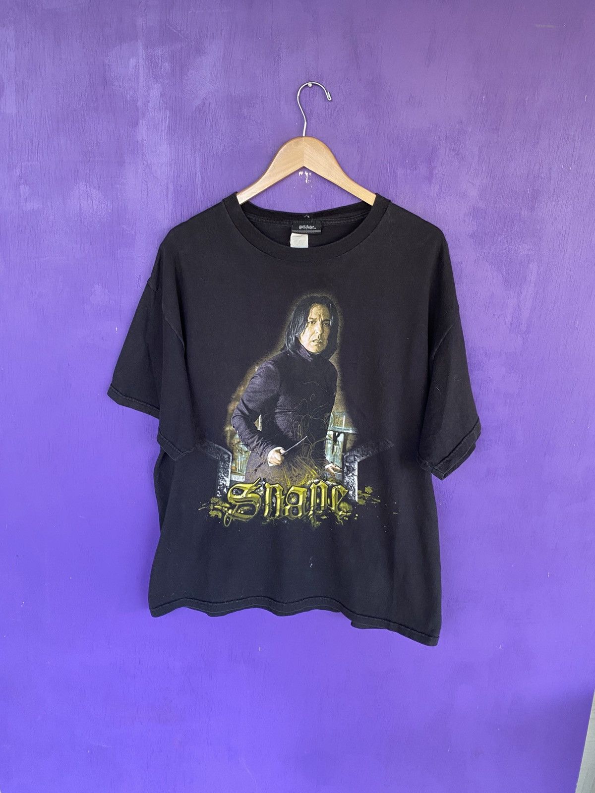 Other Vintage 00s Harry Potter professor Snape movie promo t-shirt Size US XL / EU 56 / 4 - 1 Thumbnail